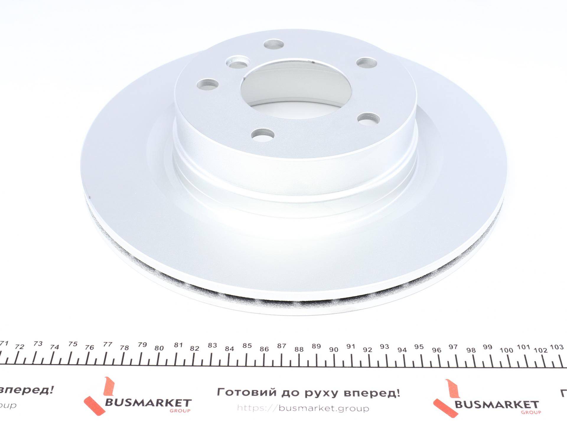 Диск гальмівний (задній) BMW 1 (E81/E87/F20/F21)/2 (F22, F87/(F23)/3 (E90/E92/E93/F30/F80) 04-
