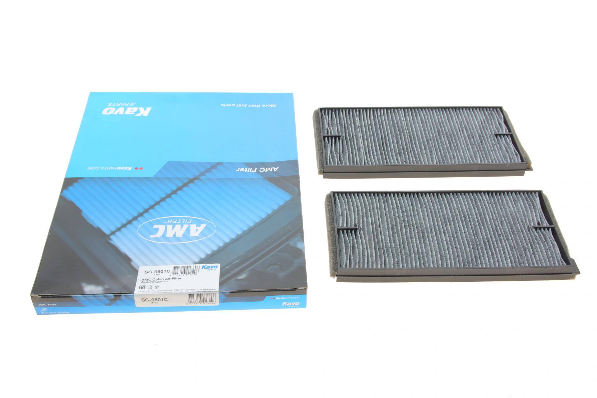 Фільтр салону Suzuki Vitara/Grand Vitara I 94-03 (вугільний) (к-кт 2шт)