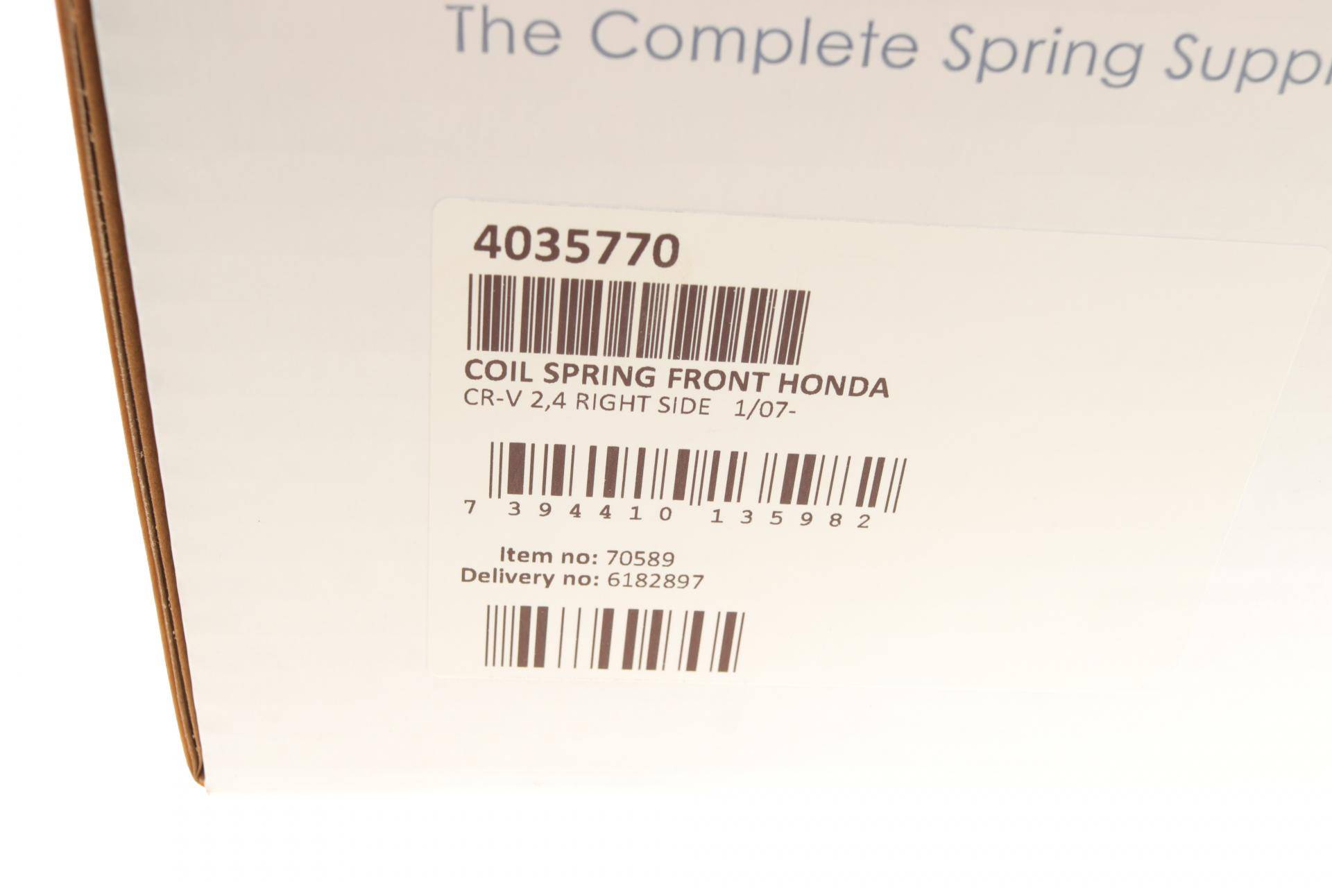 Пружина (передня) Honda CR-V III 2.4 4WD/2.4 i-VTEC 4WD 06- (R) (SUV)