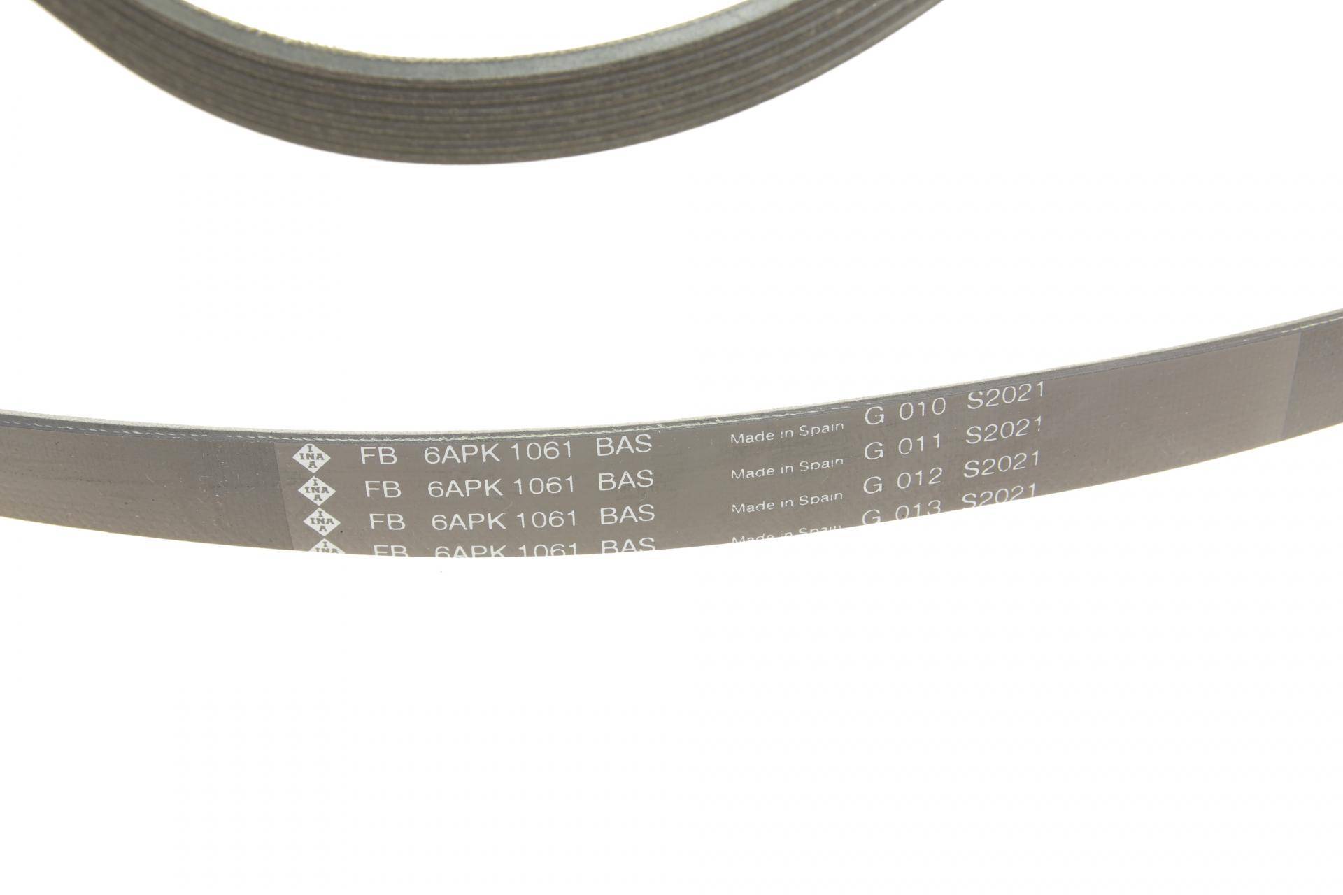 Комплект ременя генератора Land Rover Range Rover Evoque 2.0 18- (6APK1061)