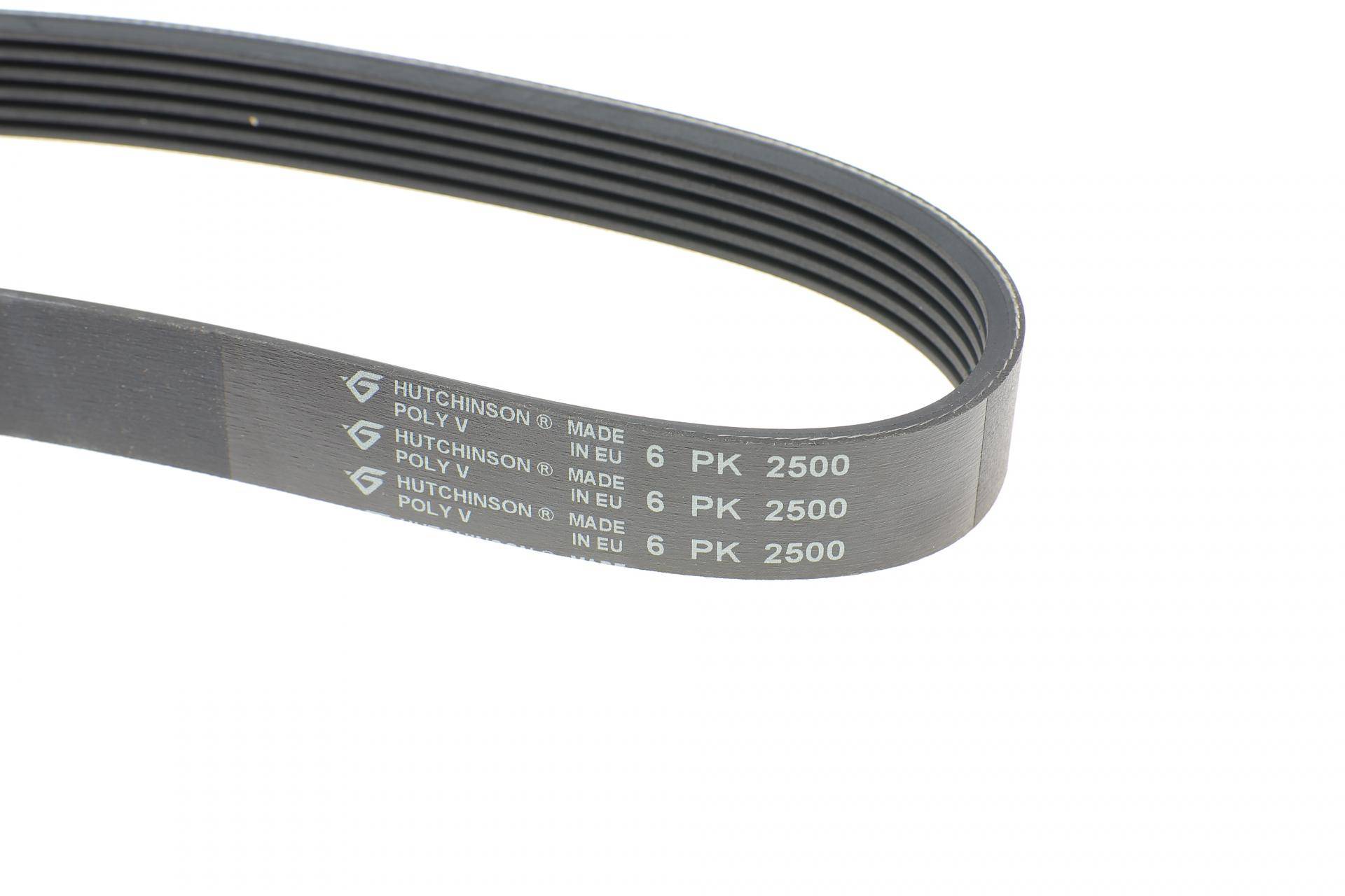 Ремінь генератора Audi A4/A5/A6 2.7/3.0TDI 04-11 (6PK2500)