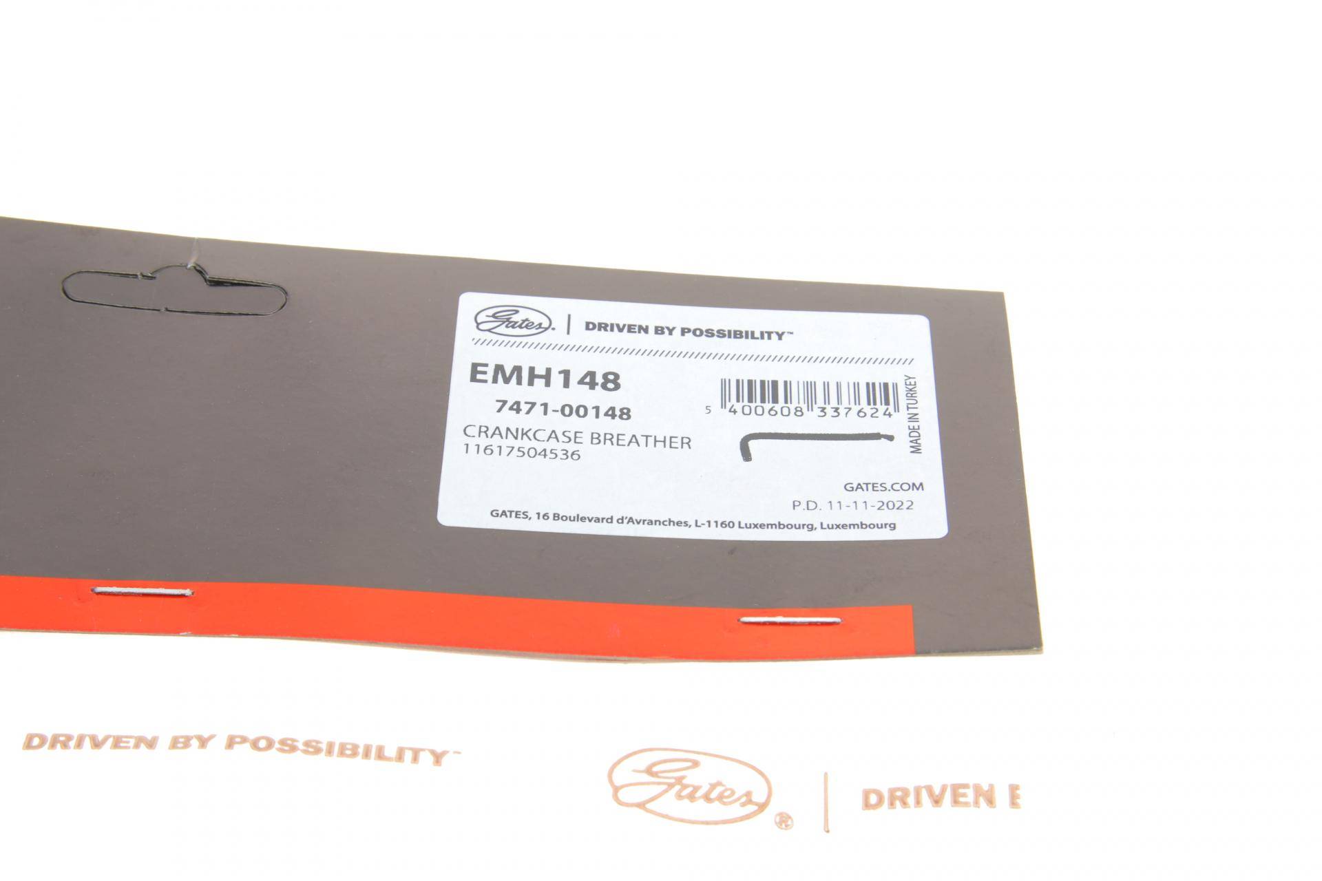 Патрубок вентиляції картера BMW 3 (E46)/5 (E39/E60) 2.0-2.8i 00- M52/M54