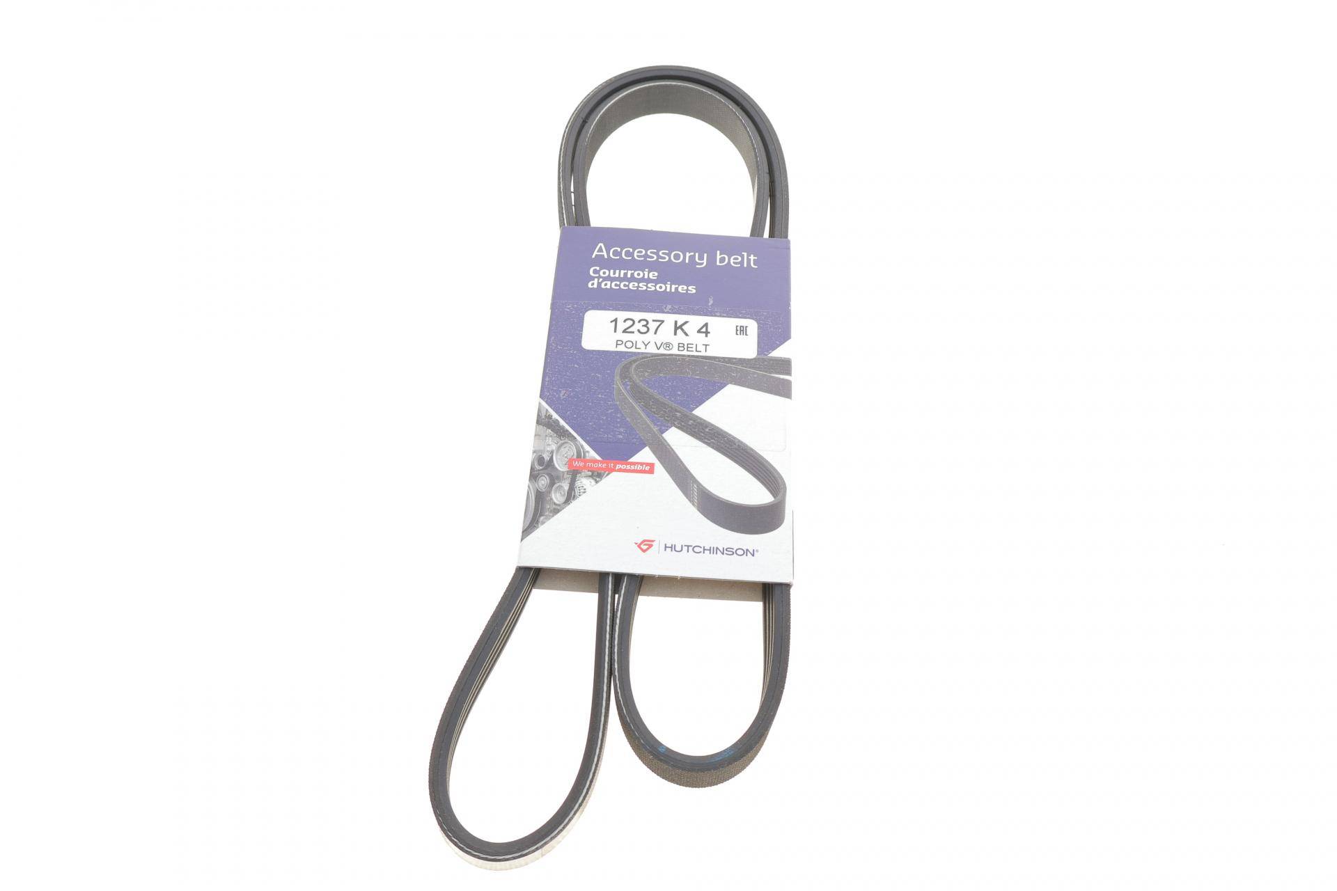 Ремінь генератора Renault Clio/Kangoo 1.4i/1.6 98-03 (4PK1237)