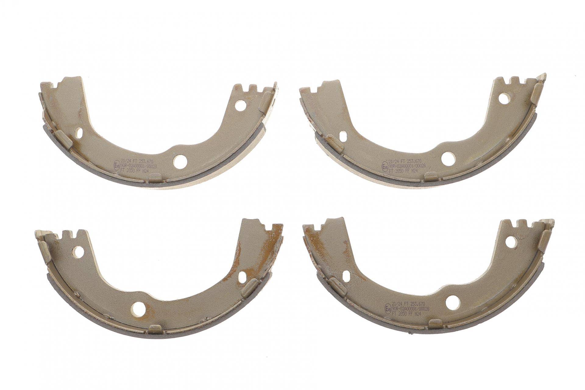 Колодки ручника Hyundai Santa Fe/Tucson 05-/Kia Sorento/Sportage 02- (190x26)