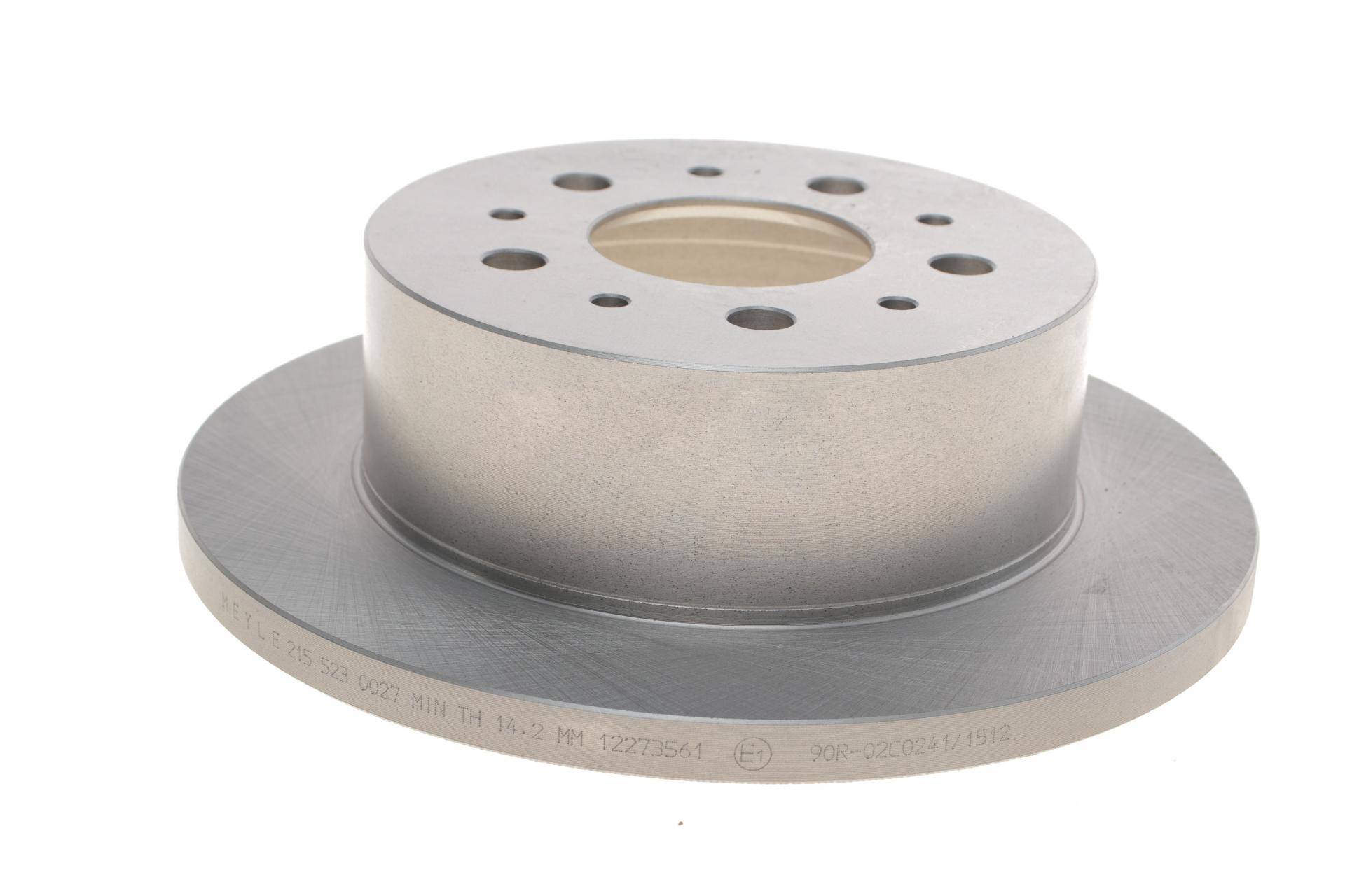 Диск гальмівний (задній) Fiat Ducato 06- (280х16) (повний) 1100-1700кг