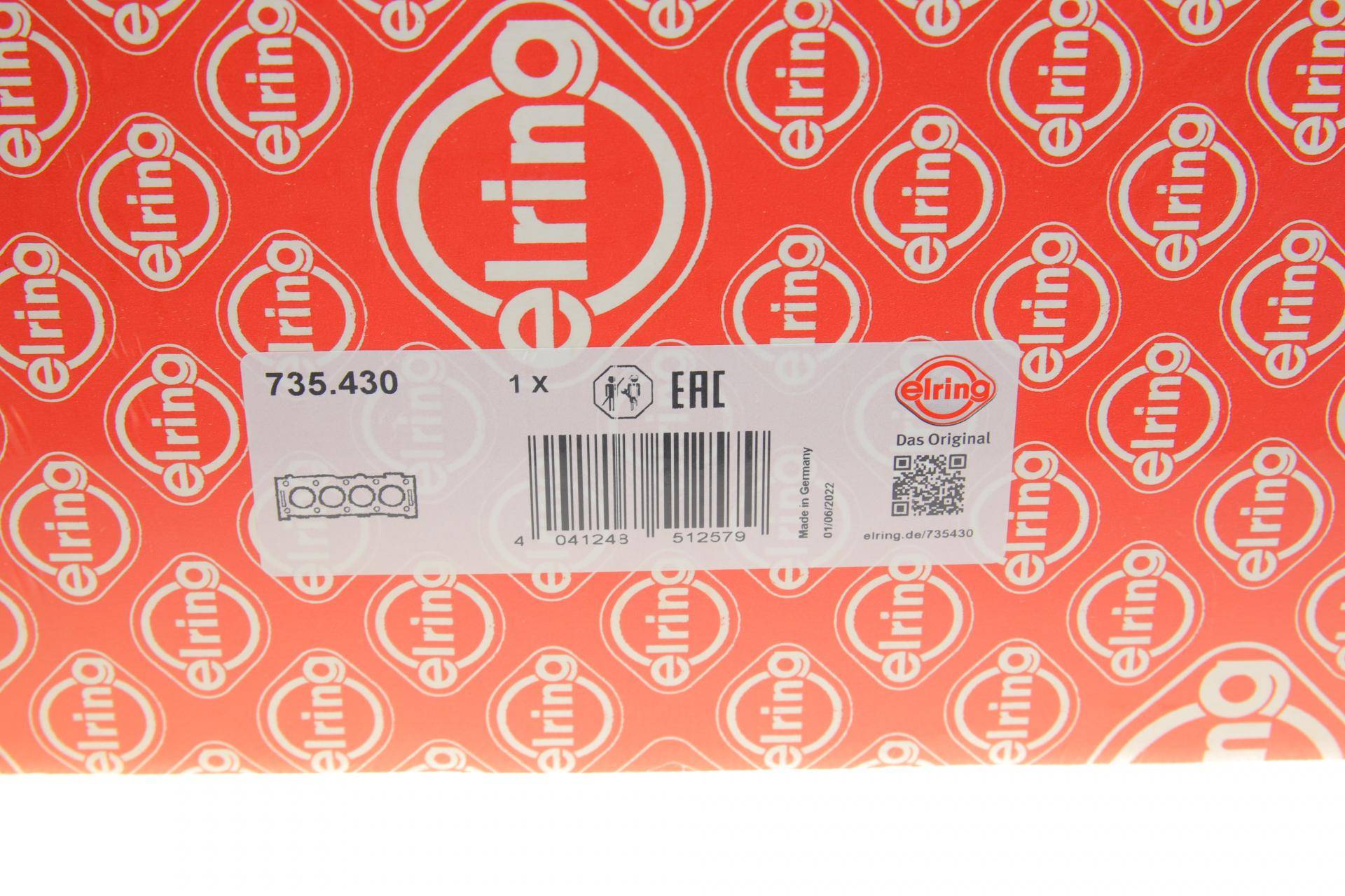 Прокладка ГБЦ Audi A4/A6/Q5/Q7/VW Touareg 3.0TDI 06-15 (2 мітки) (1.15mm) (R)