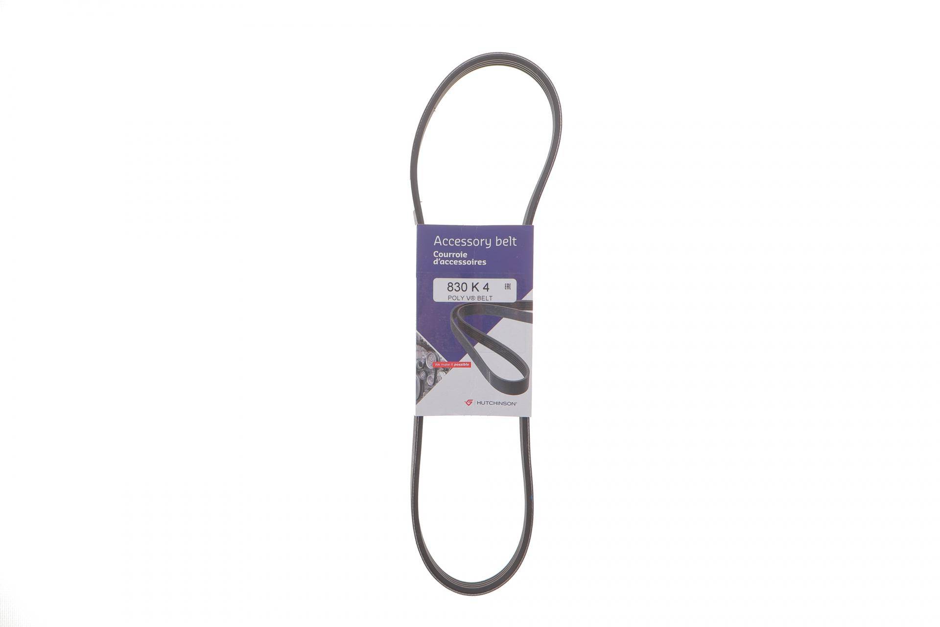 Ремінь генератора Nissan Primera/Chevrolet Matiz 91- (4PK830)