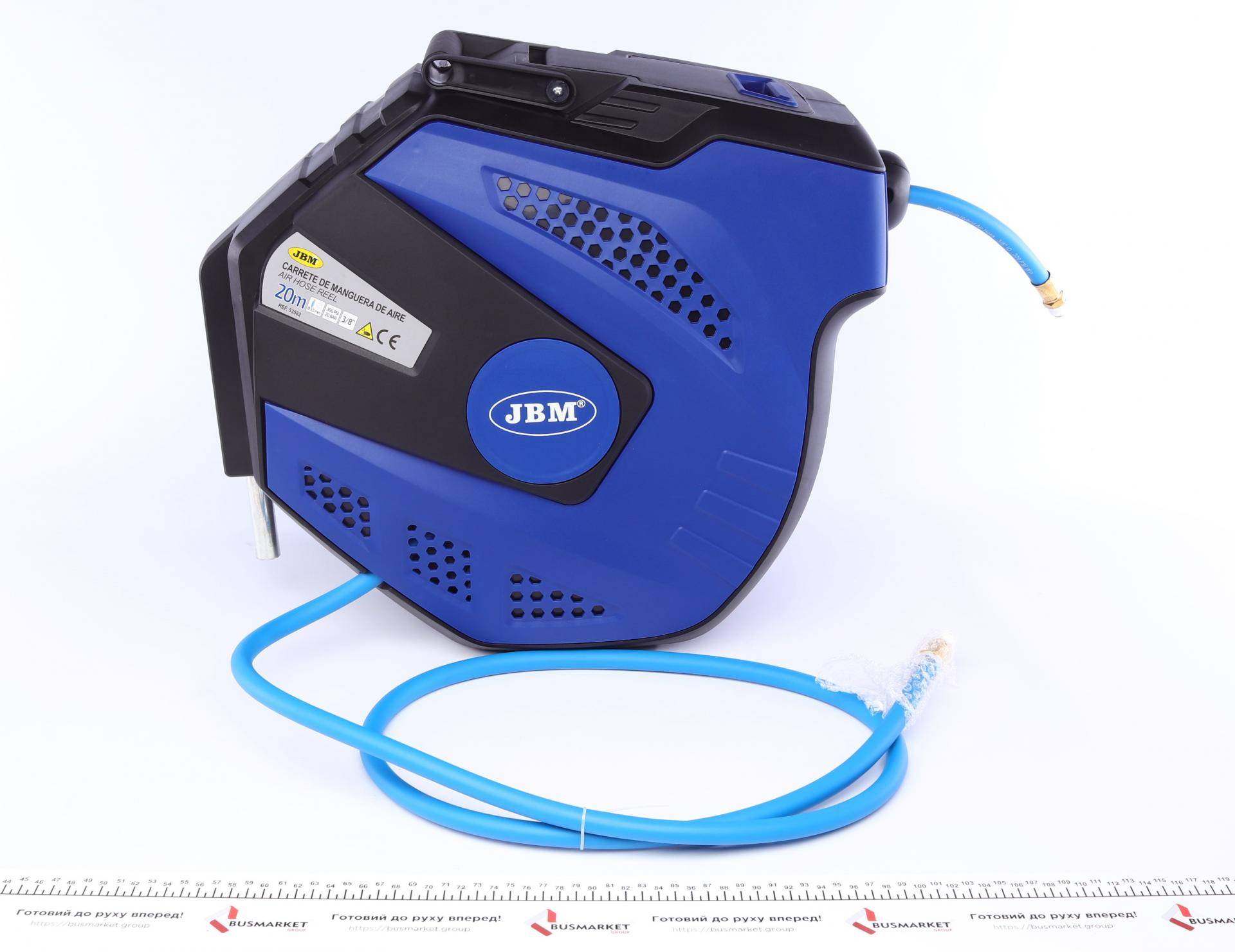 Шланг пневматичний на котушці 3/8" Ø9,5 мм L 20 м