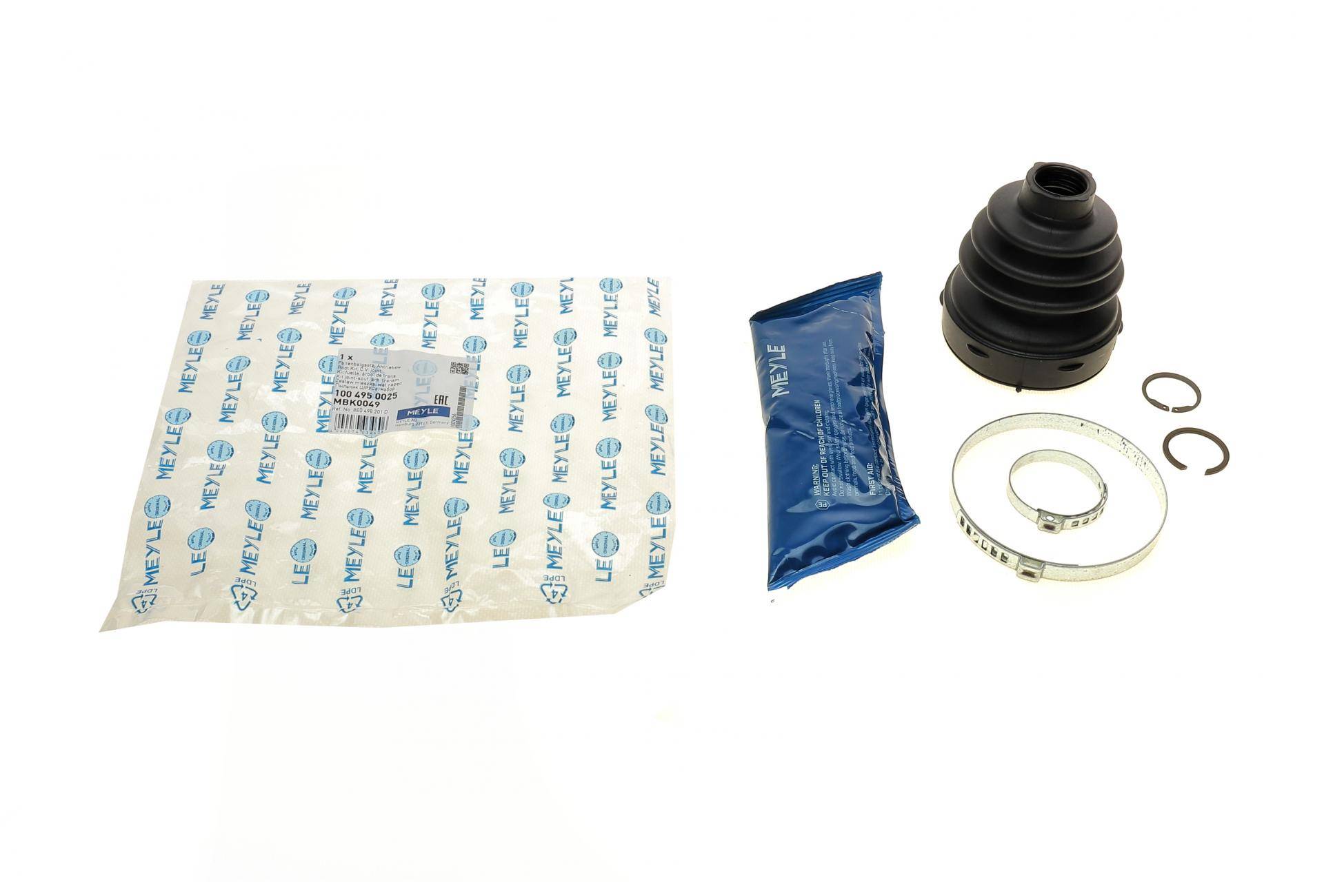 Пильник ШРКШ (внутрішній) Audi A4 1.8/2.0D 00-08 (23.5x69x92.5)