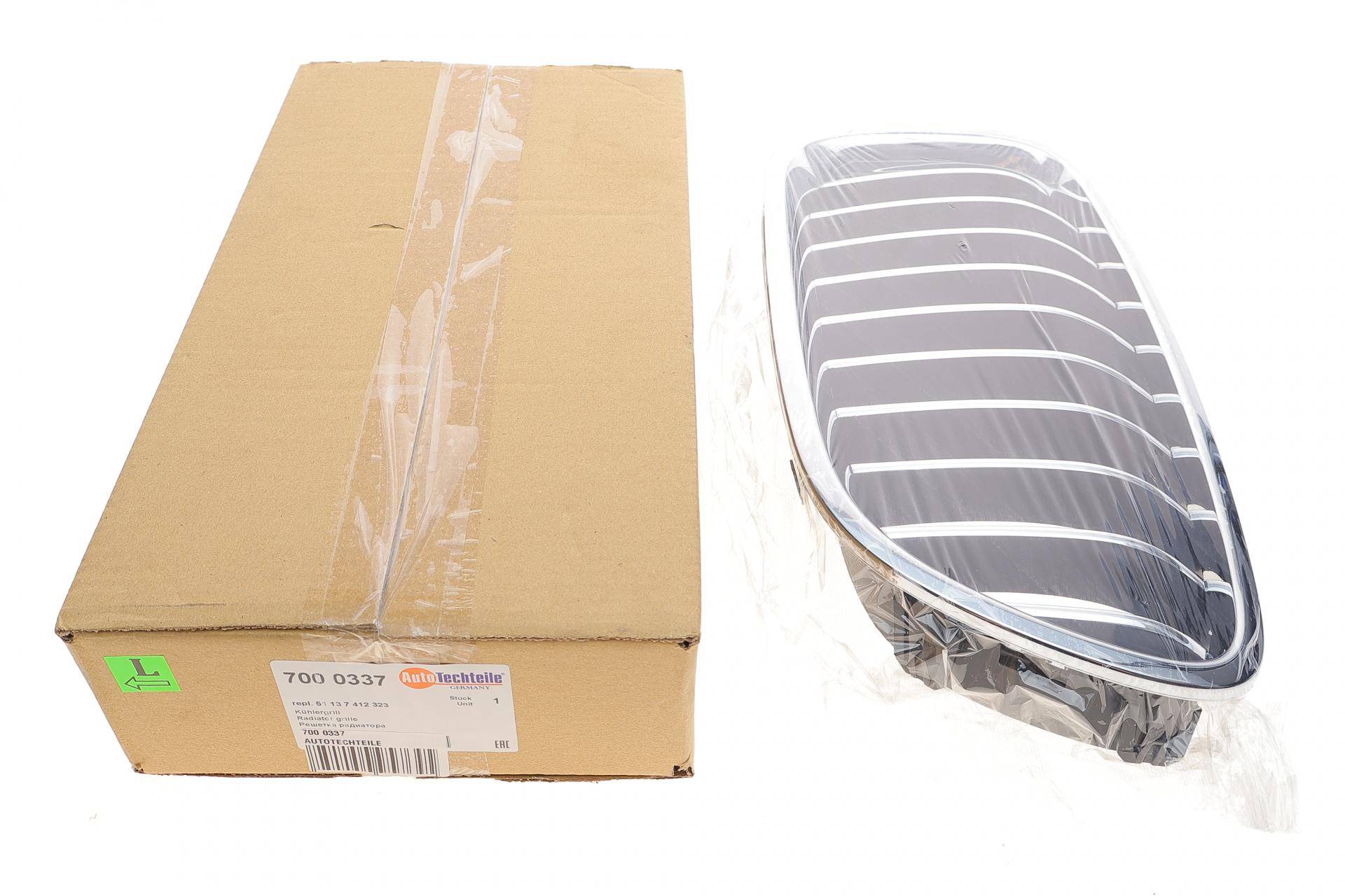 Решітка радіатора BMW 5 (F10) 13-16 (L) (хром)