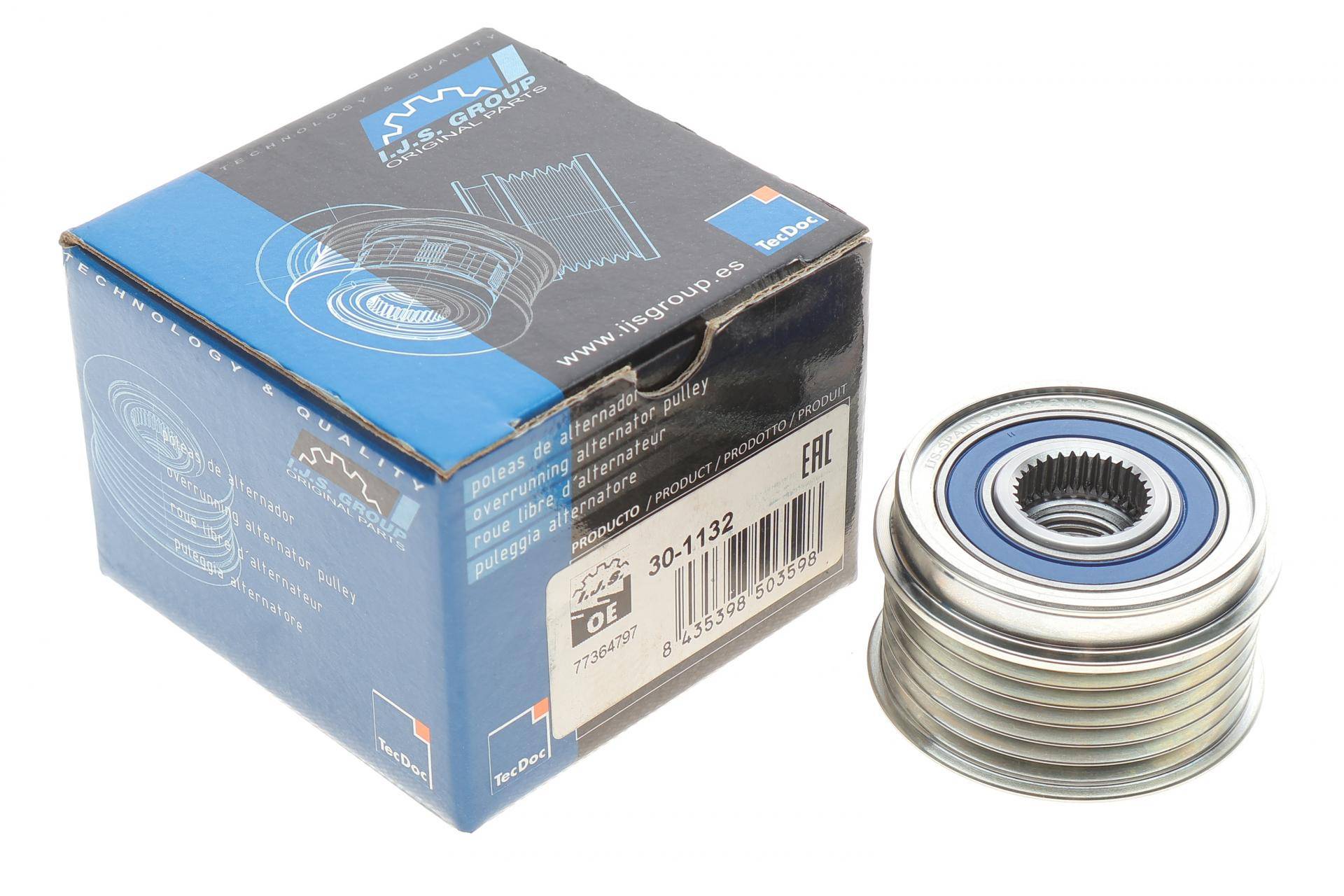 Шків генератора Citroen Jumper 3.0 HDi/Fiat Ducato 3.0D 06-