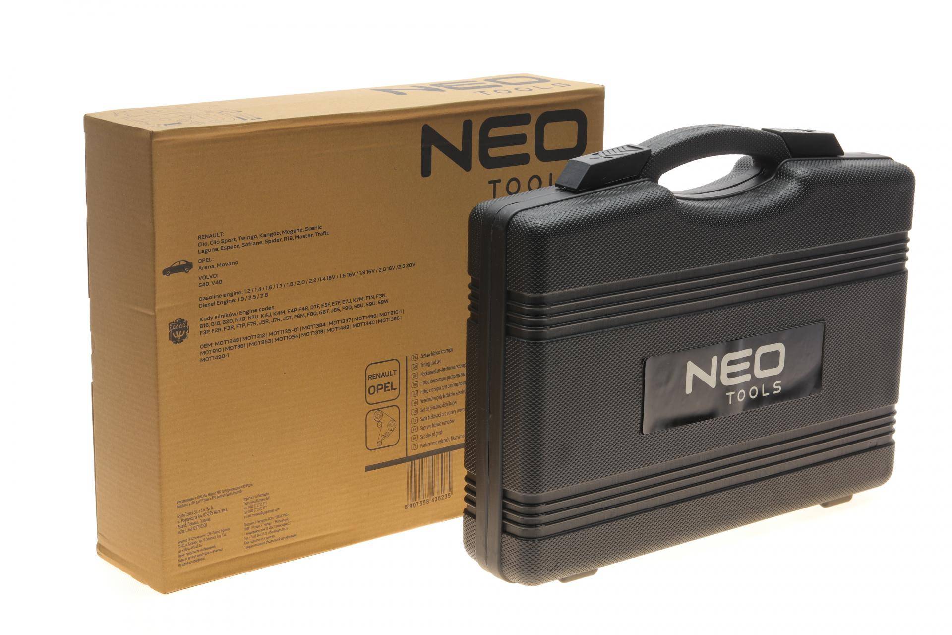 Набір фіксаторів ГРМ для бензинових і дизельних двигунів REANULT/OPEL