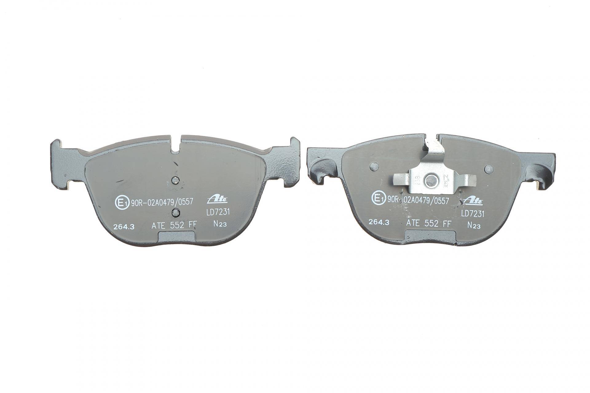 Колодки гальмівні (передні) BMW X5 (E70/F15/F85) 06-18/X6 (E71/E72/F16/F86) 08-19 (Ate) ATE Ceramic