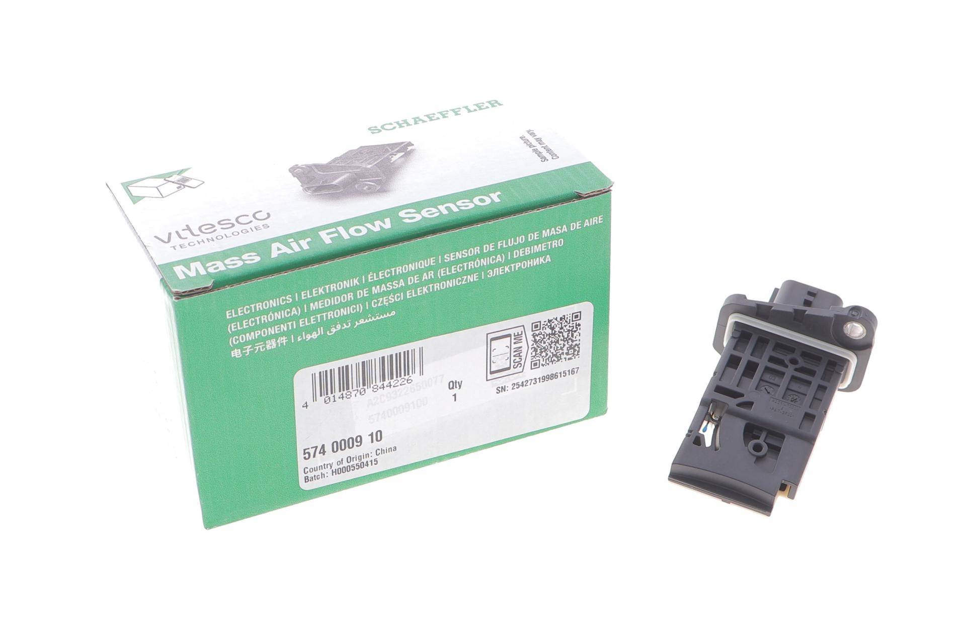 Витратомір повітря Renault Trafic III 1.6dCi 14-, (R9M)/ Master III 2.3dCi 14-, (M9T)