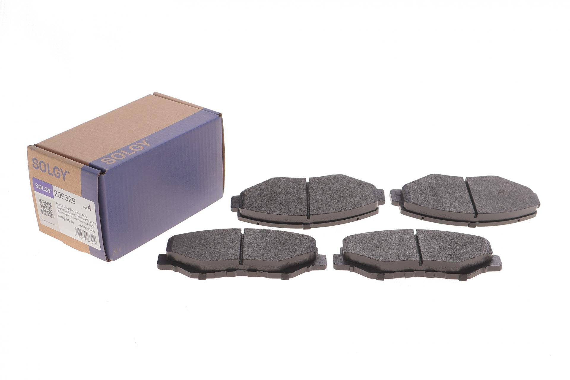 Колодки гальмівні (передні) Honda CR-V/Accord 01-08