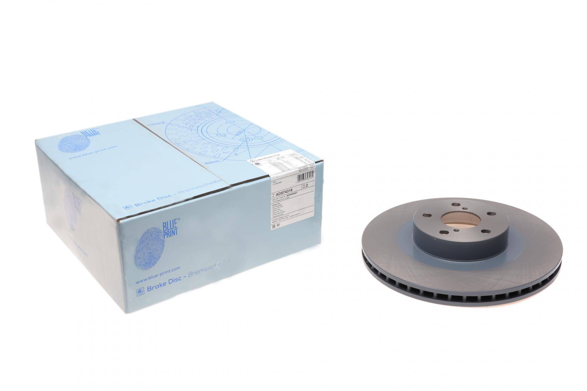 Диск гальмівний (передній) Subaru Forester 03-/Impreza 94-/Outback00- (294x24)