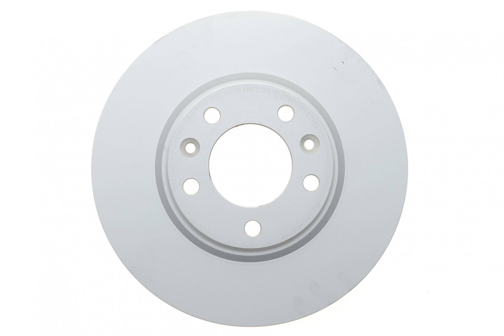 Диск гальмівний (передній) Peugeot 407 04-10/607 00-10 (284x26) (вент.)