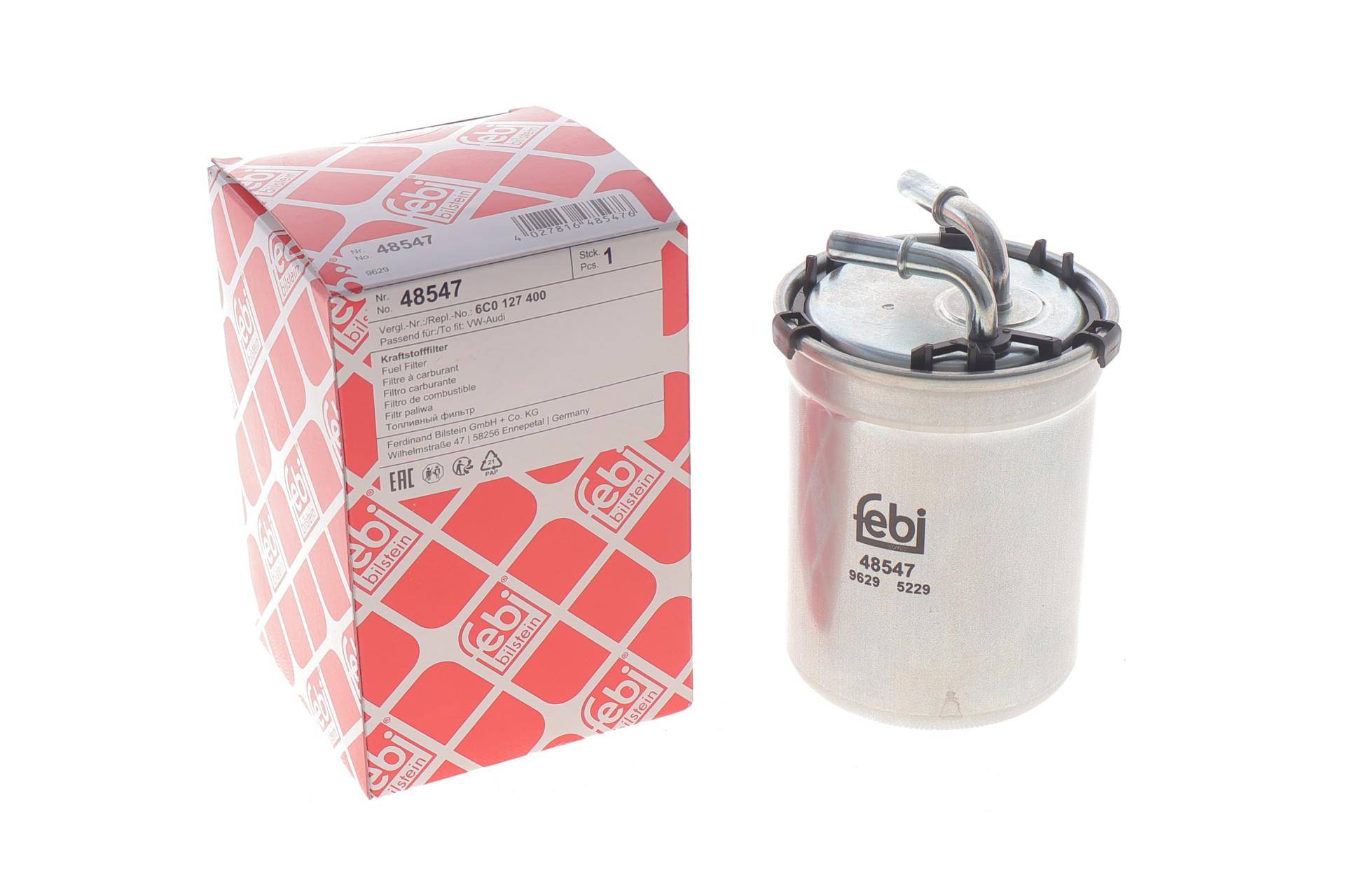 Фільтр паливний Skoda Fabia/Rapid/Roomster/ VW Fox/Polo 1.2-1.4 TDI 09-