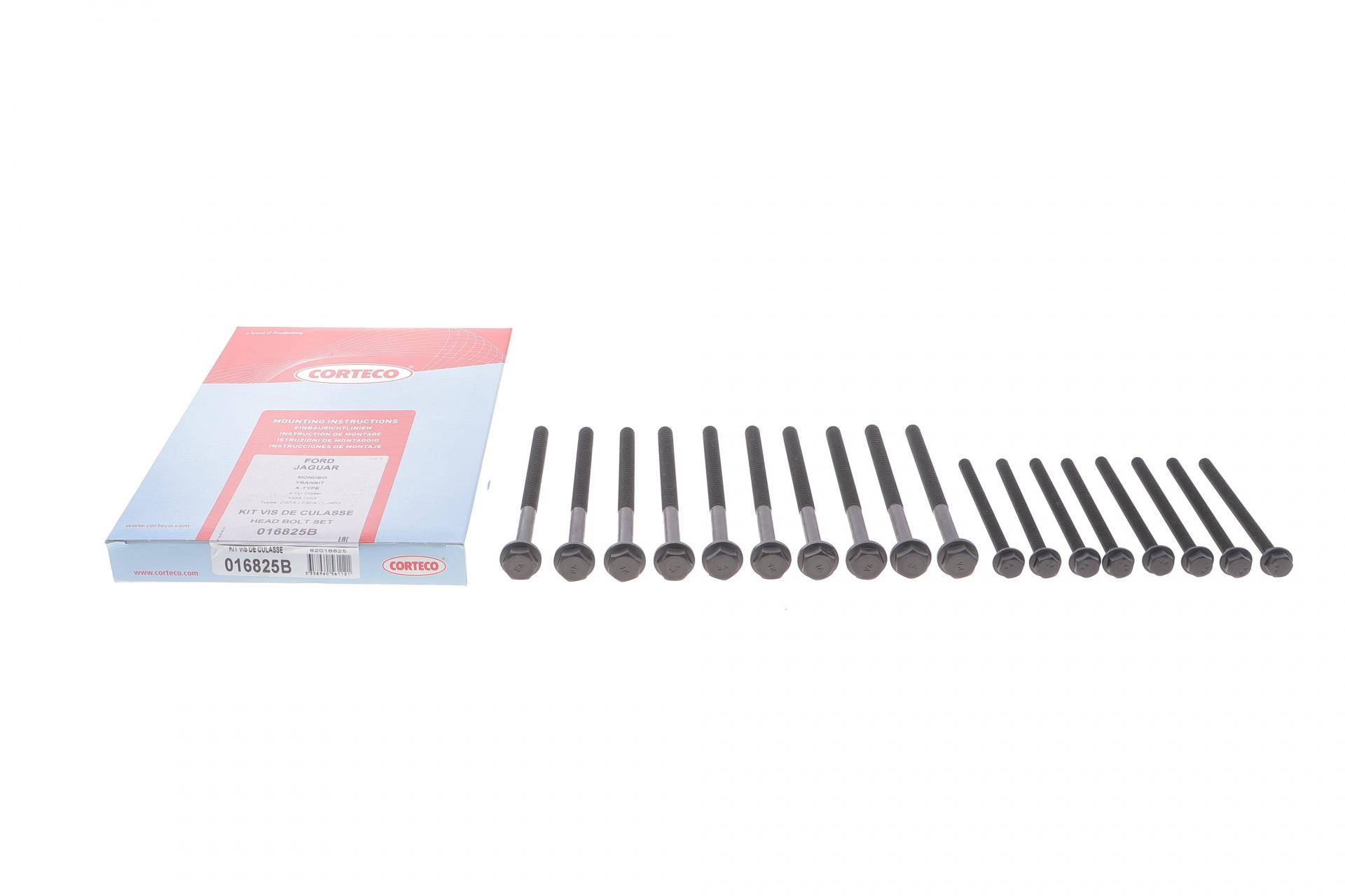 Болти головки (к-кт 18шт.) Ford Transit 2.0DI/2.4TDCi 00-