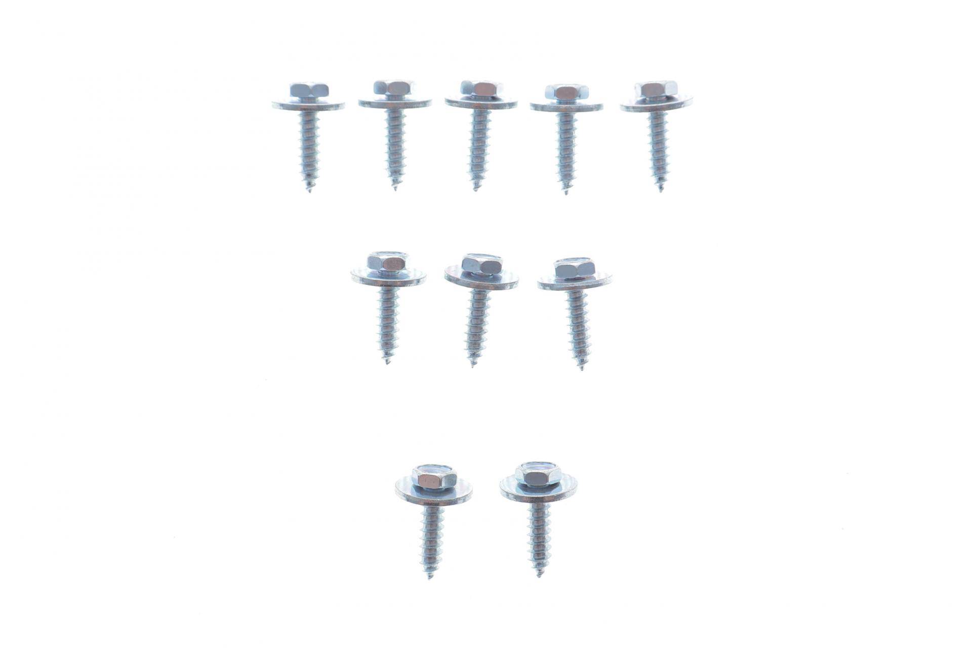 Гвинт саморізний по металу (кріплення захисту двигуна) (к-кт 10шт) BMW/Opel