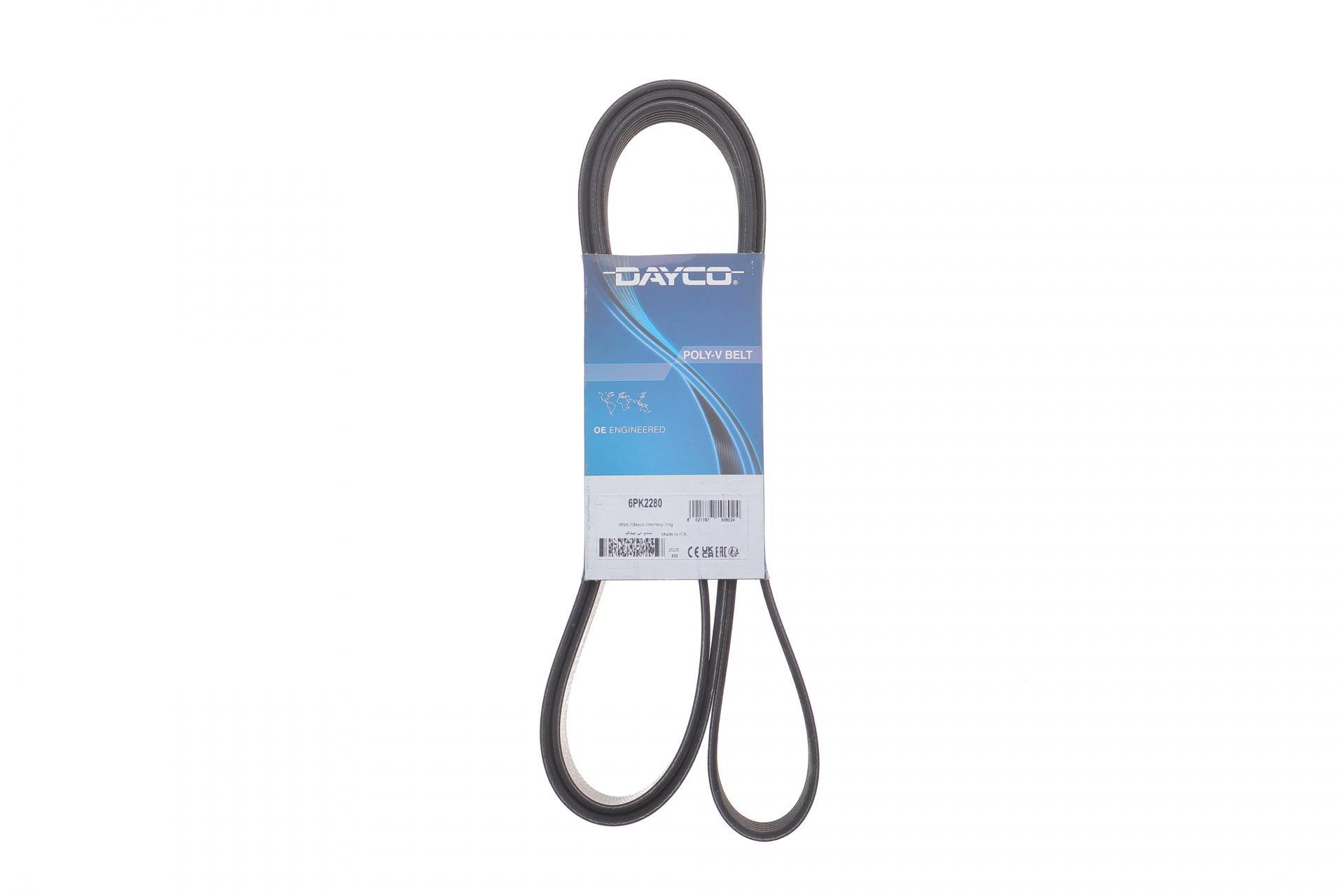 Ремінь генератора Ford Transit 2.3 00-14/Audi 100 2.8E 90-94 (6PK2280)