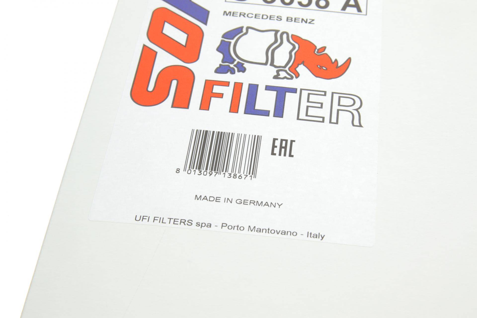 Фільтр повітряний MB Vito (W639) 3.0CDI OM642 03-