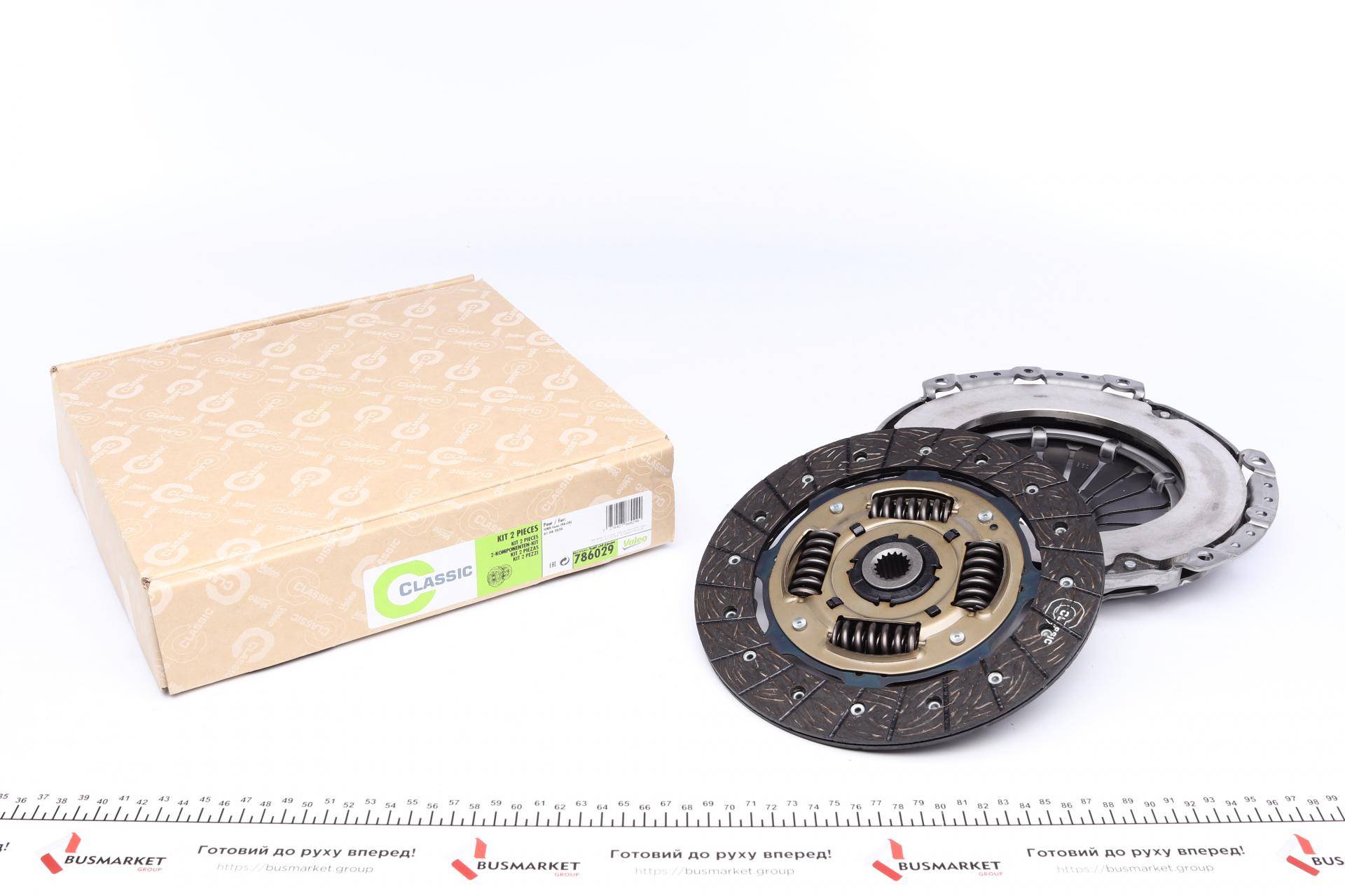 Комплект зчеплення Ford Focus 1.4-1.8 16V 98-04 (z=17) d=220mm