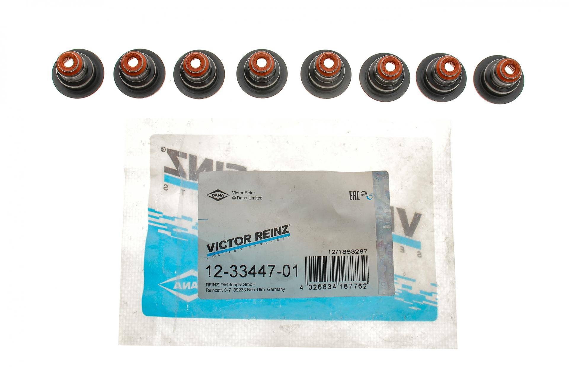 Сальник клапана (впуск/випуск) Renault Kangoo/Clio 1.1/1.2 96- (к-кт), D7F/D7D