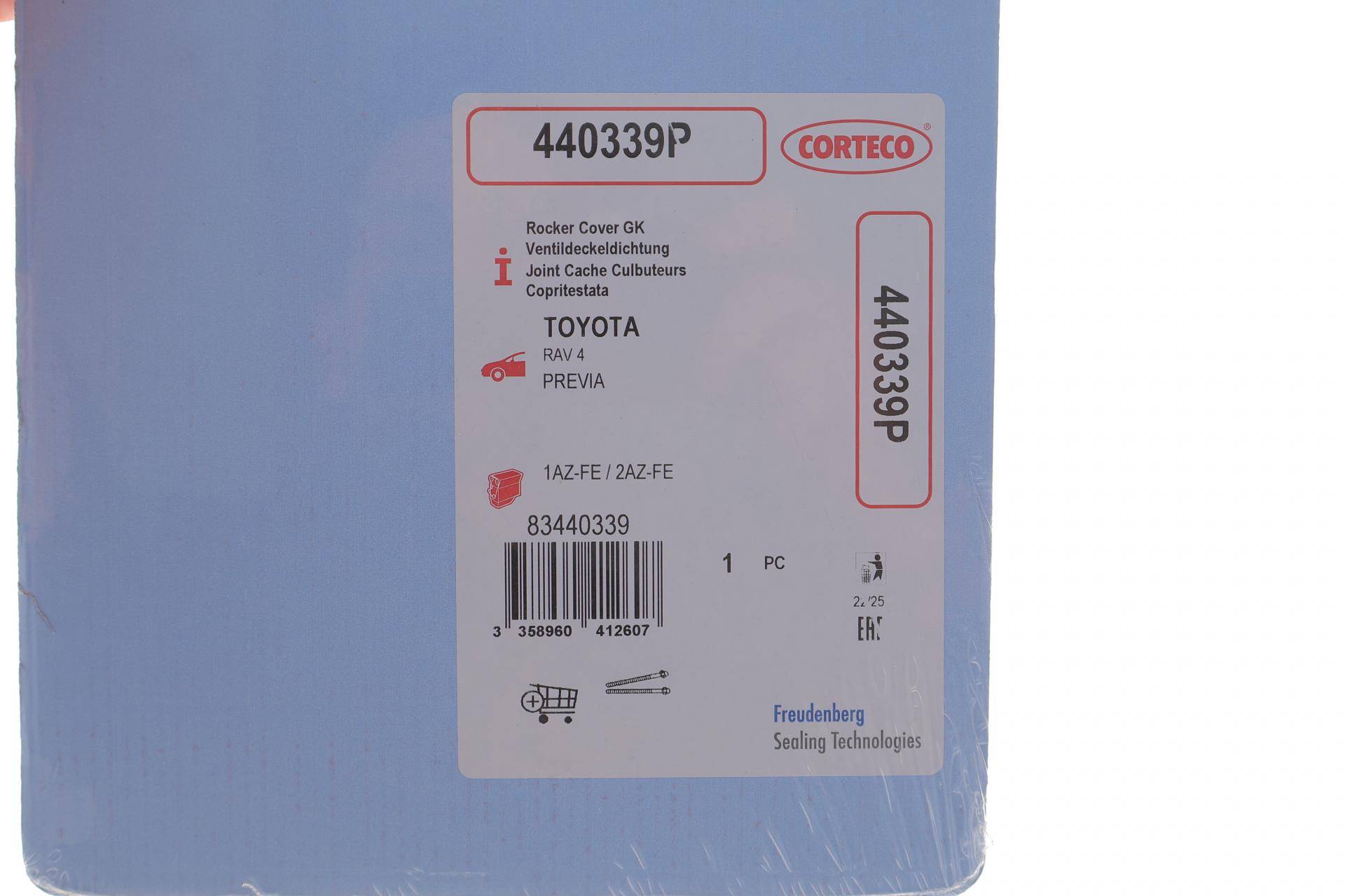 Прокладка кришки клапанів Toyota Avensis/ Camry/ Rav4 2.0/2.4 00-13