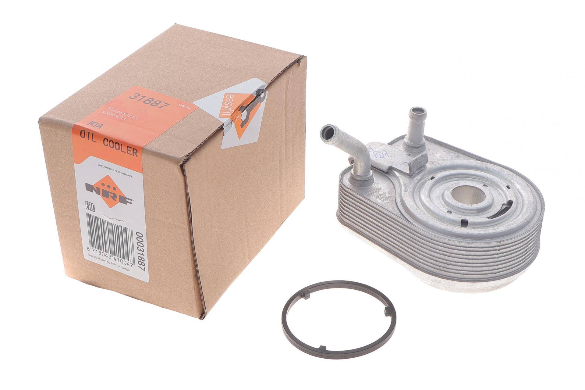 Радіатор масляний Hyundai Ioniq/Kona/Kia Niro 16- (теплообмінник)