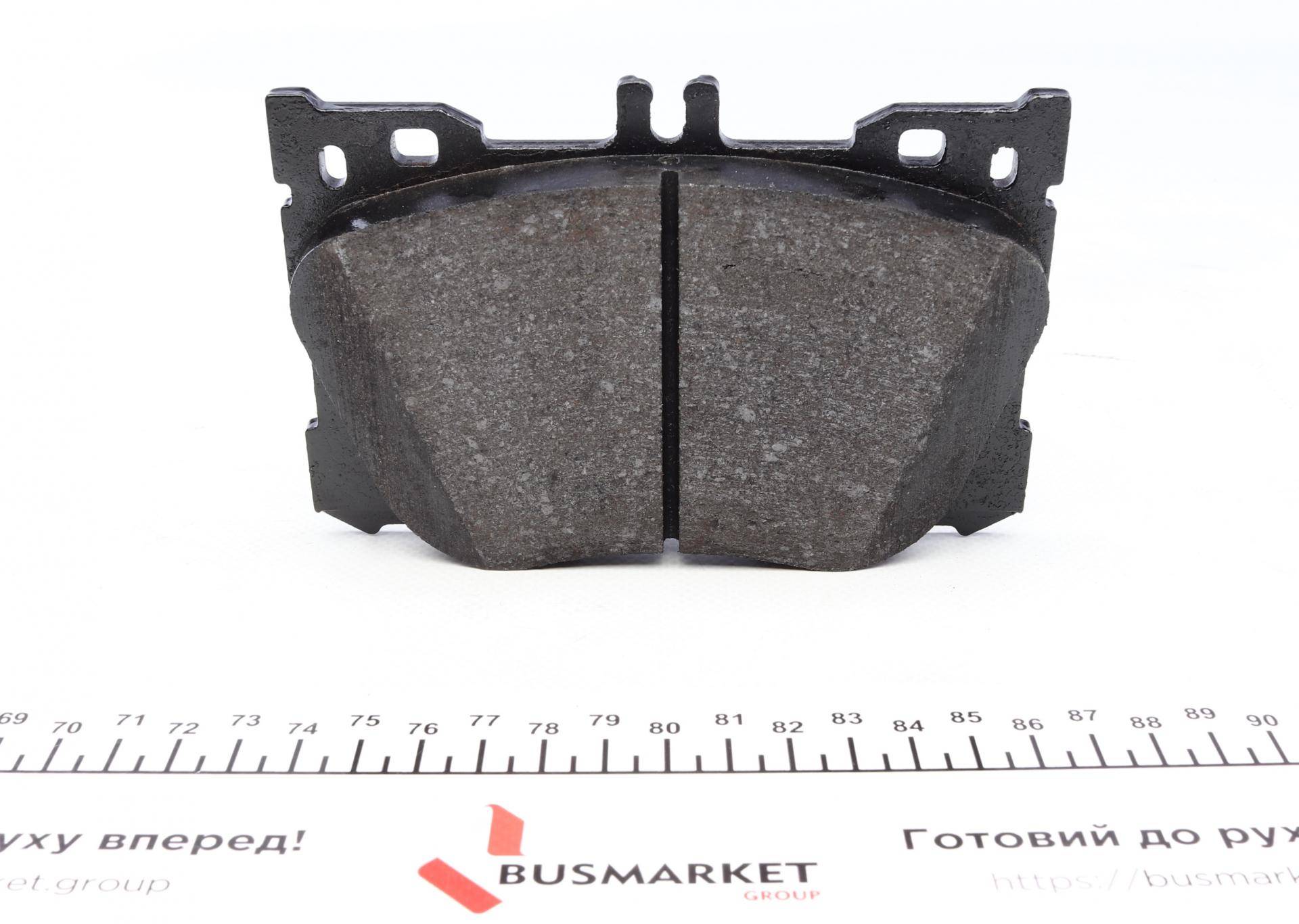 Колодки гальмівні (передні) MB C-class (W205/S205/C205)/E-class (W213) 16- (Brembo)