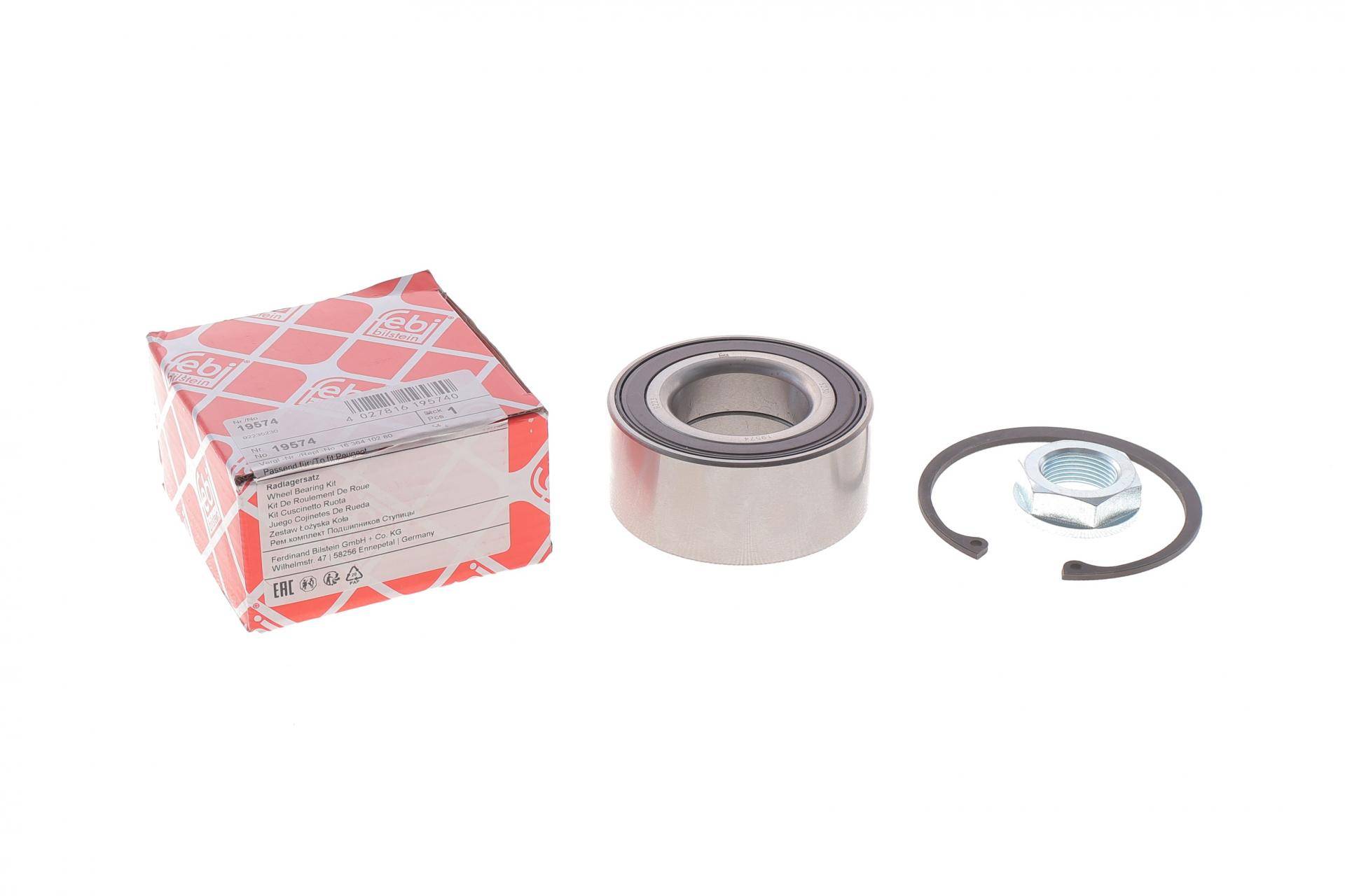 (к-кт) Підшипник маточини (передньої) Citroen Berlingo 1.6i/1.6HDi 08- (42х82х36) (+ABS)