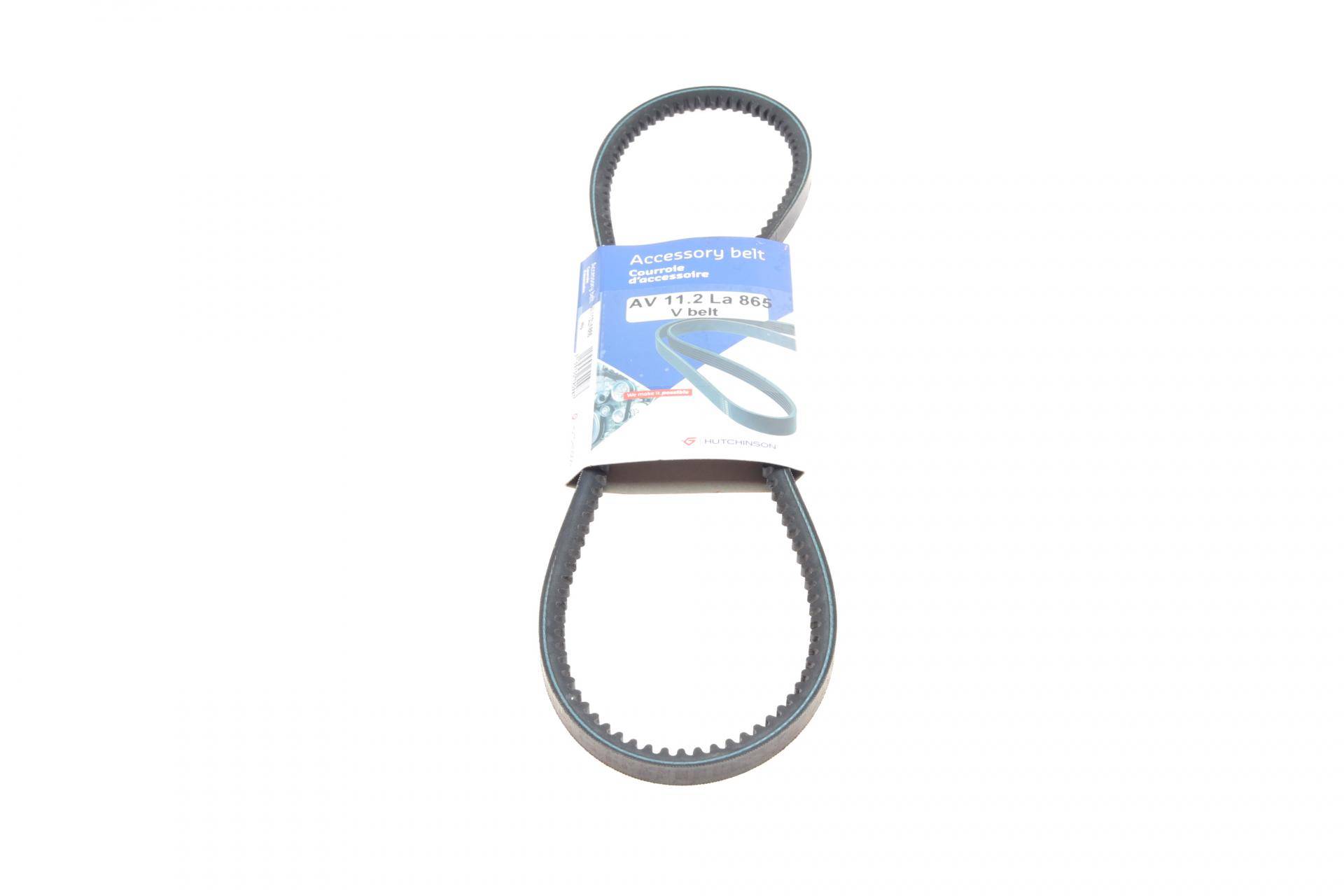 Ремінь генератора VW Golf II/VW Passat 1.6/1.8/2.0 88-93 (11.2x865)