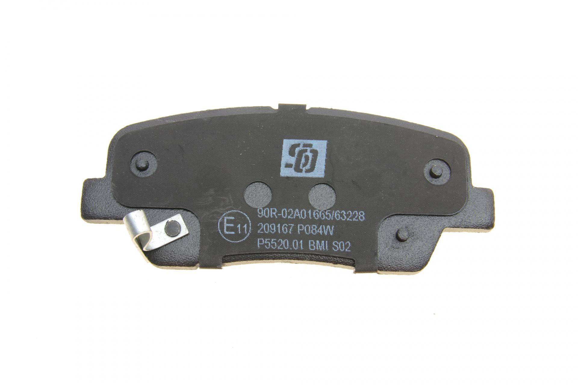 Колодки гальмівні (задні) Hyundai Santa Fe II/III/IV 06-/Genesis/Kia Sorento II/III 09-/Stinger 17-