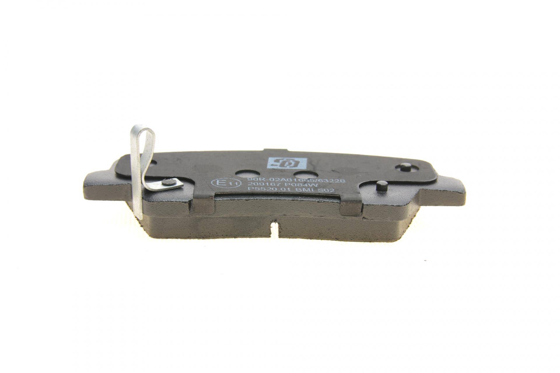 Колодки гальмівні (задні) Hyundai Santa Fe II/III/IV 06-/Genesis/Kia Sorento II/III 09-/Stinger 17-