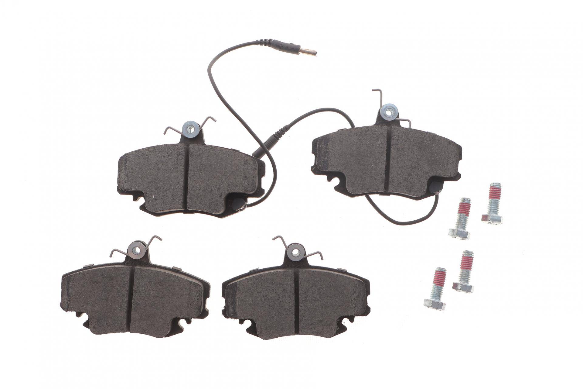 Колодки гальмівні (передні) Renault Logan/Clio/Megane I 96-03 (з датчиками) (TRW)