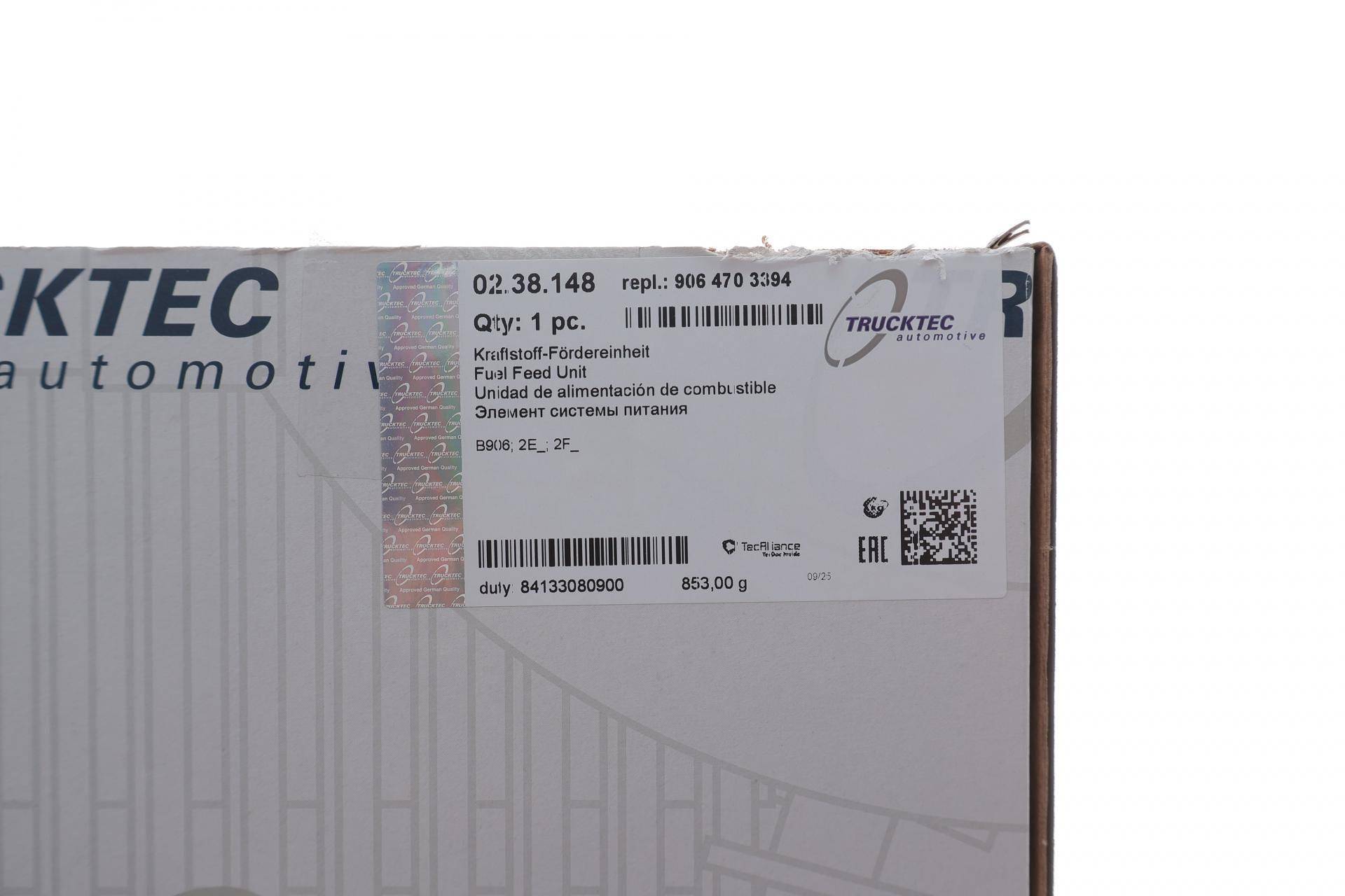 Насос паливний в бак MB Sprinter 906 06-