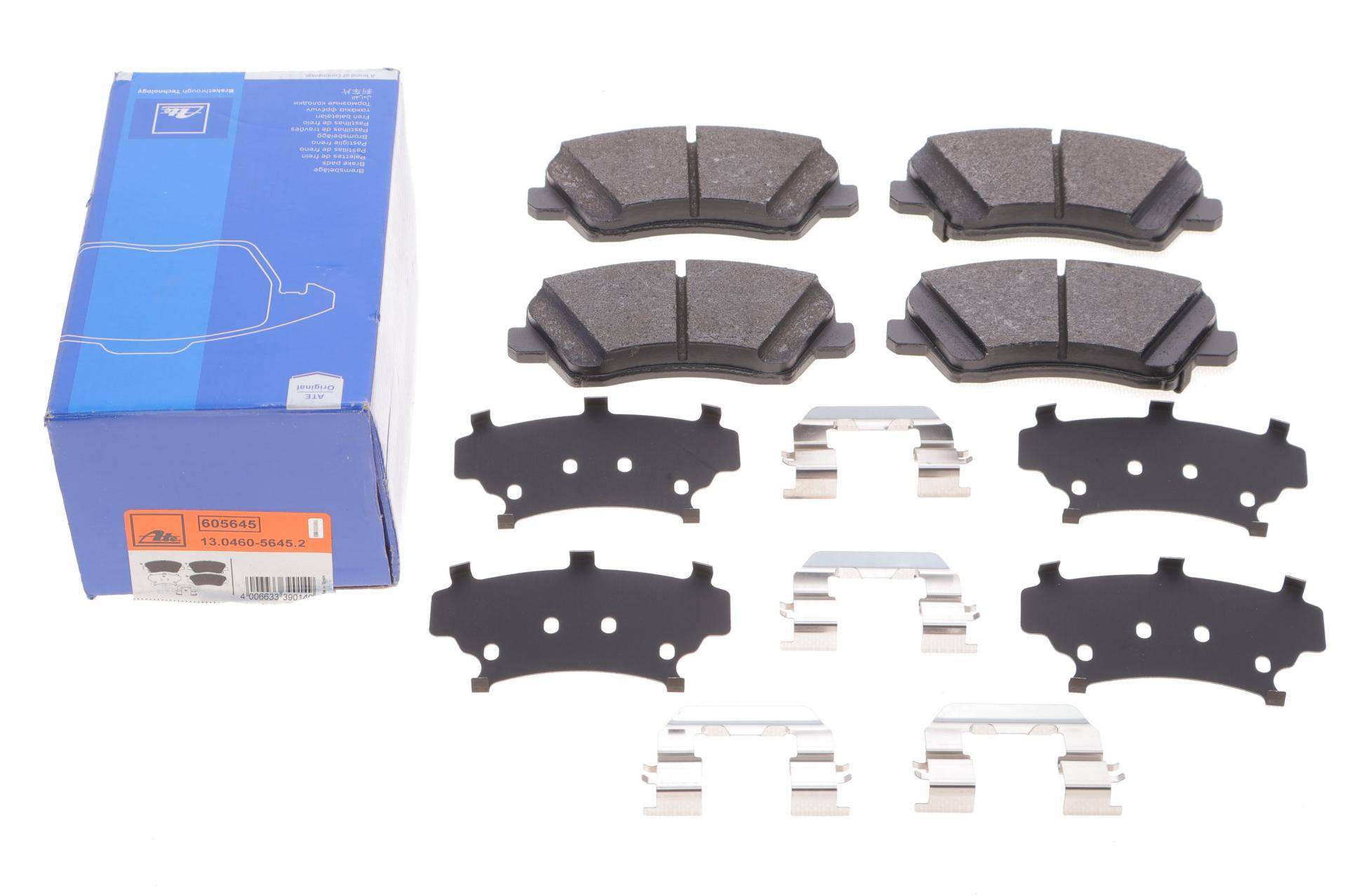 Колодки гальмівні (передні) Hyundai Elantra 10-/ i30 11-/ Kia Ceed 12- (Mando) (з аксесуарами)