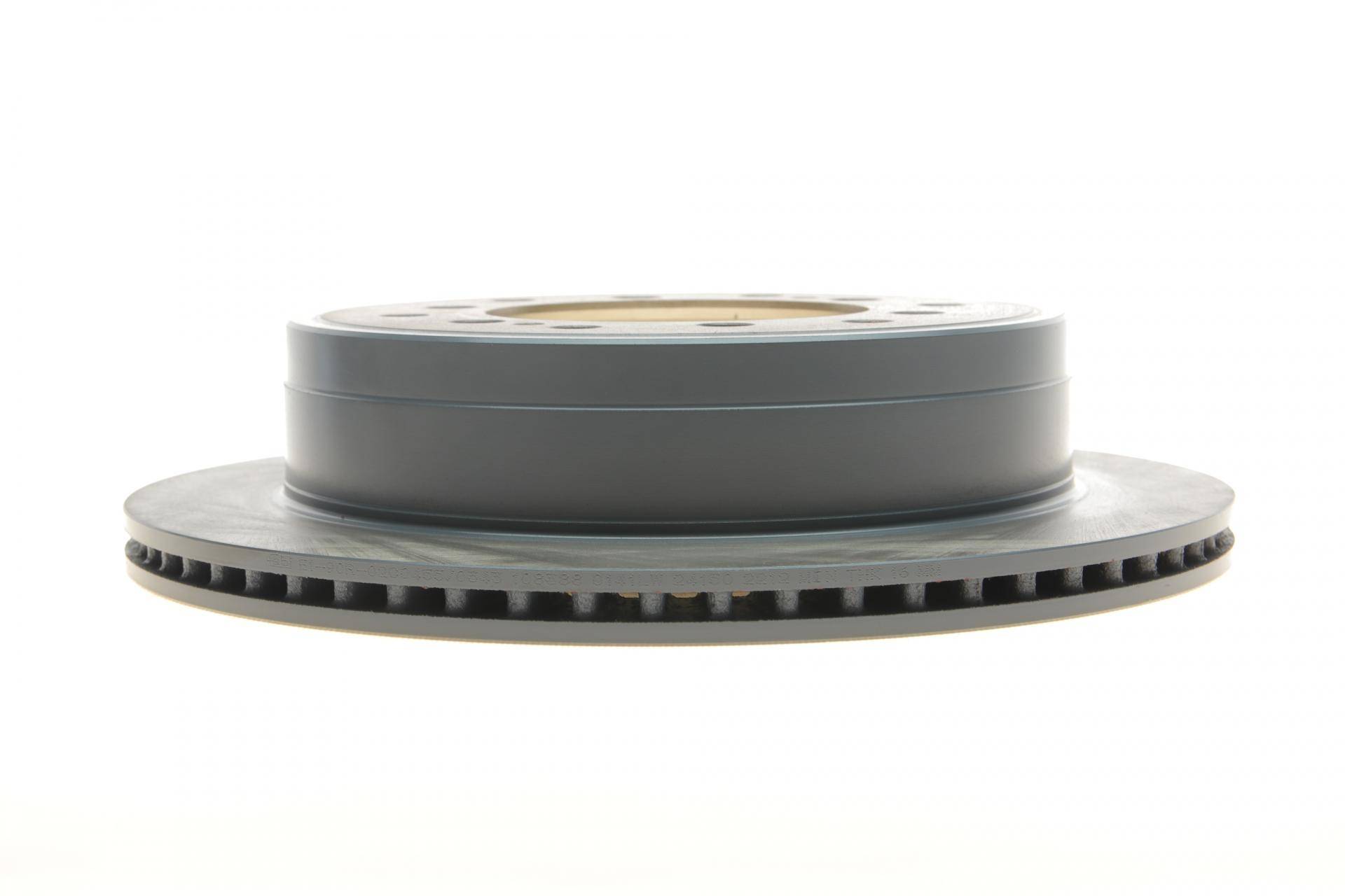 Диск гальмівний (задній) Toyota Land Cruiser 2.7-4.0 09- (312x18) (з покриттям) (вентильований)