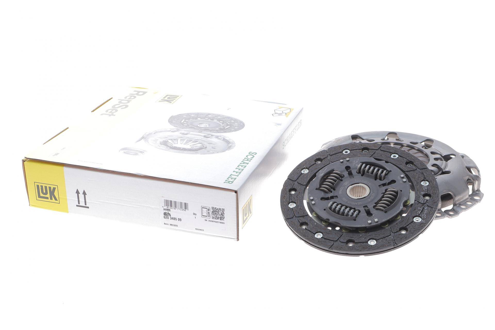 Комплект зчеплення Nissan Juke (F15)/Micra III/Qashqai I 1.6/CVTC/LPG, 05-, (HR16DE)