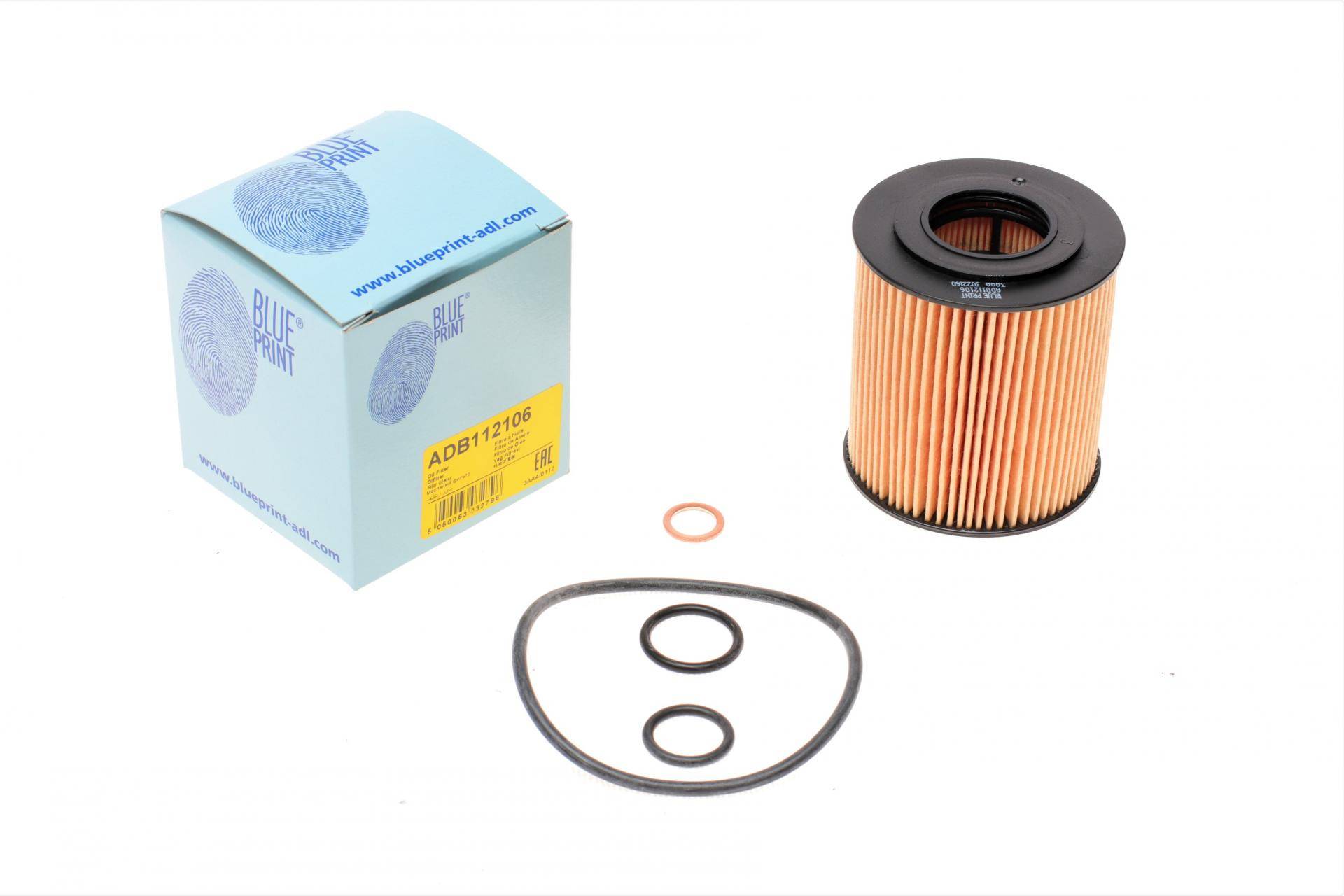 Фільтр масляний BMW 3 (E46/ E90) / 5 (E60)/ X3 (E83) 1.6/ 2.0/ 1.8/ 2.0