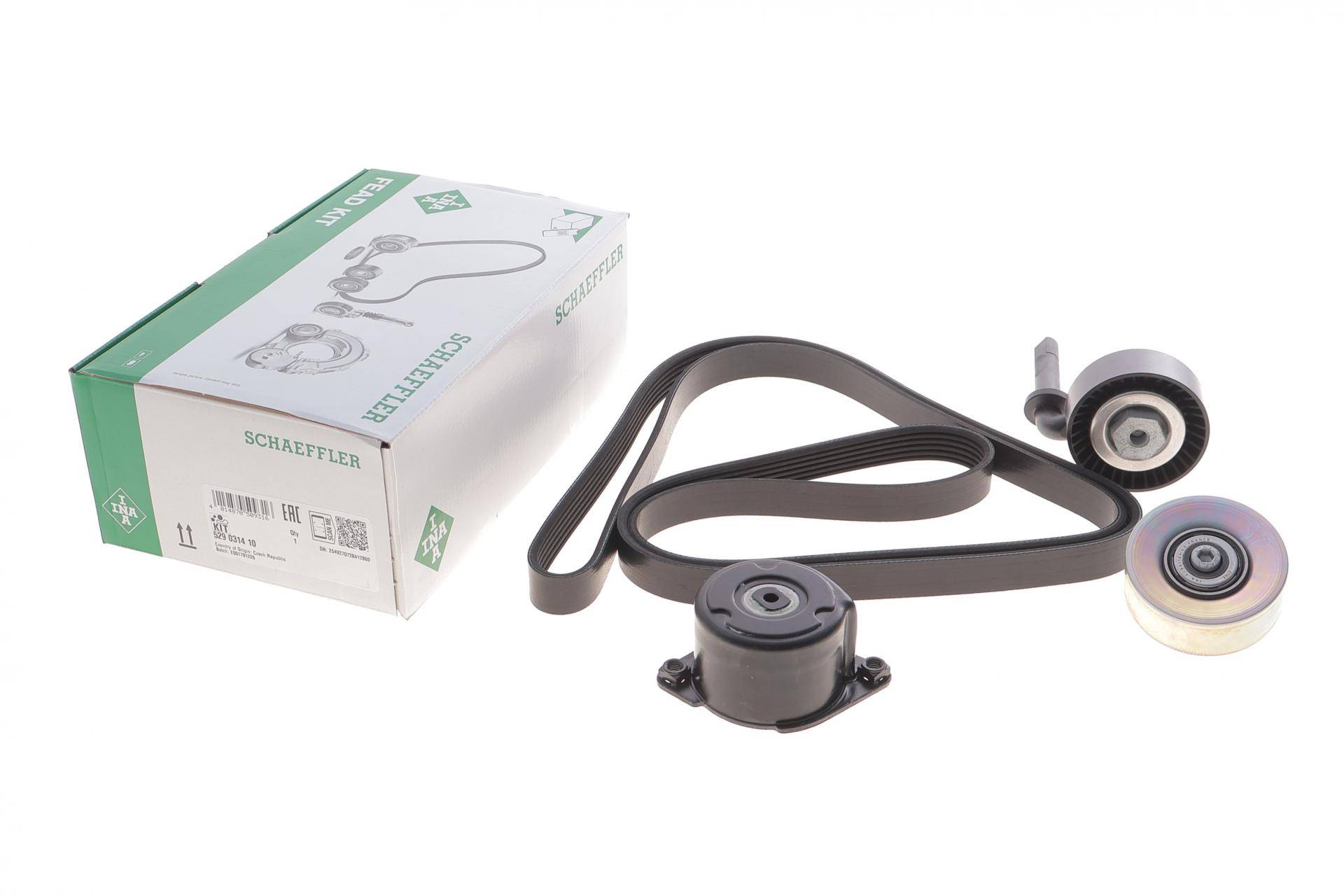 Комплект ременя генератора BMW 3 (E46) 2.0D 01-06/5 (E60/E61) 2.0/3.0D 05-10 M47/M57 (6PK2080)