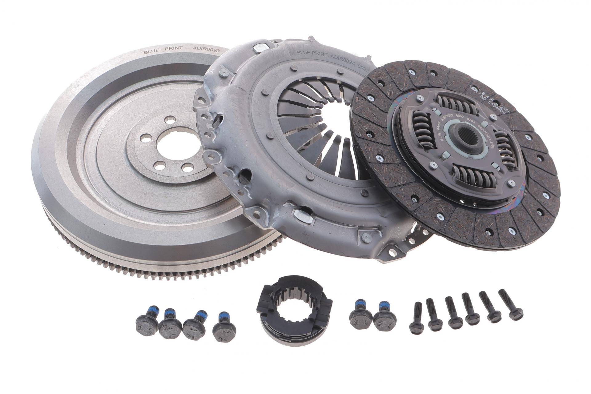 Демпфер + комплект зчеплення + вичавлений VW Golf 1.9 TDI 95-06 (d=227mm)