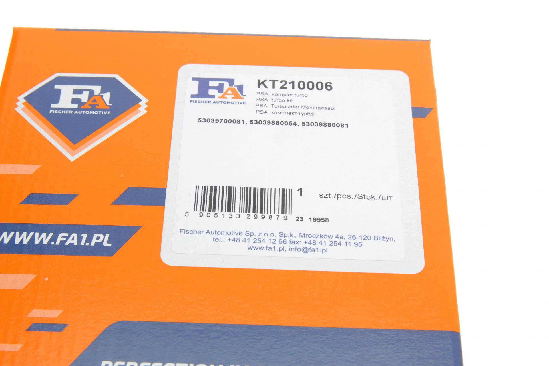 Комплект прокладок турбіни Citroen Jumper/Fiat Ducato 2.8 HDI/JTD/DTI 98-