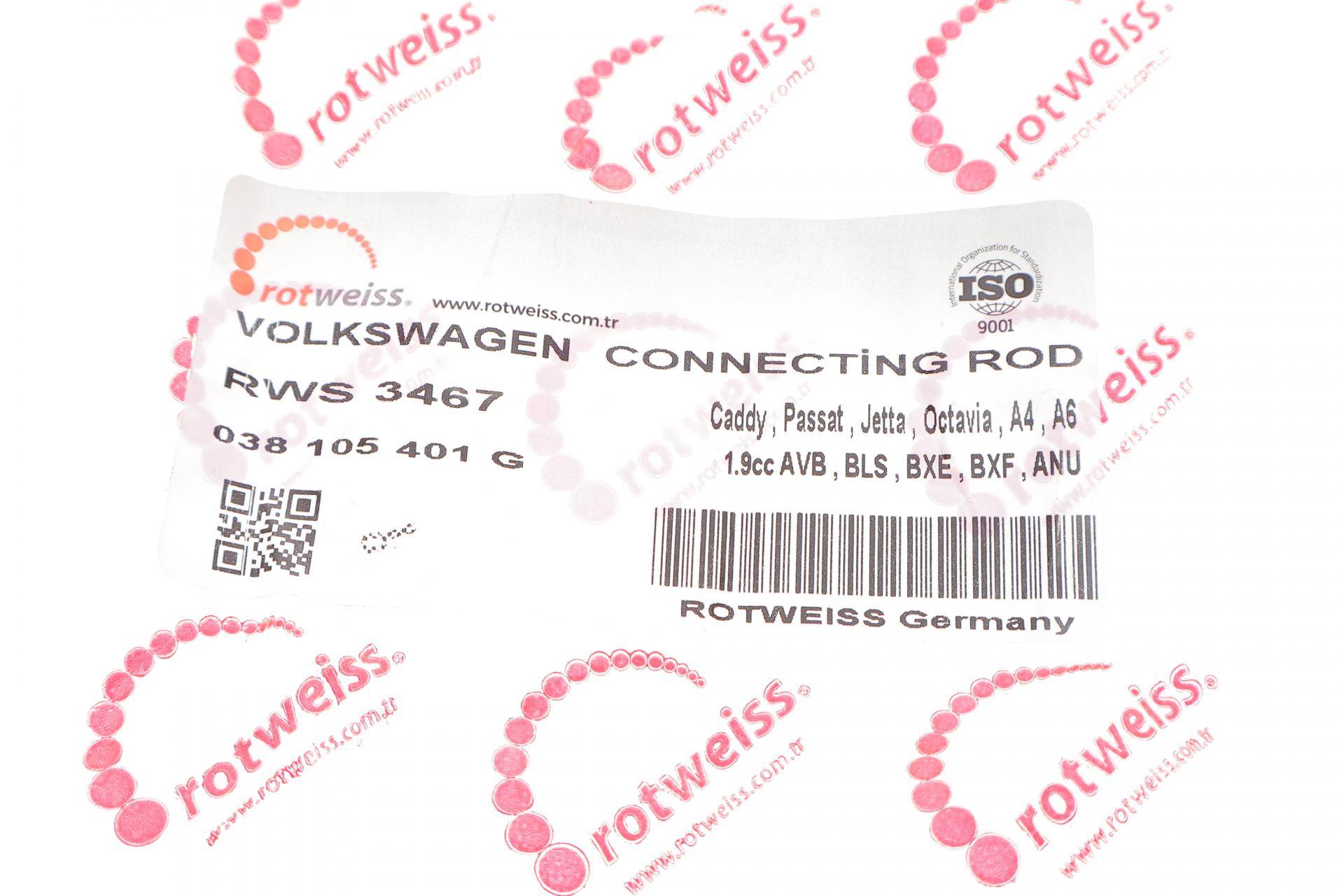 Шатун VW Golf IV/V/Passat/Caddy III 1.9 TDI 98-10