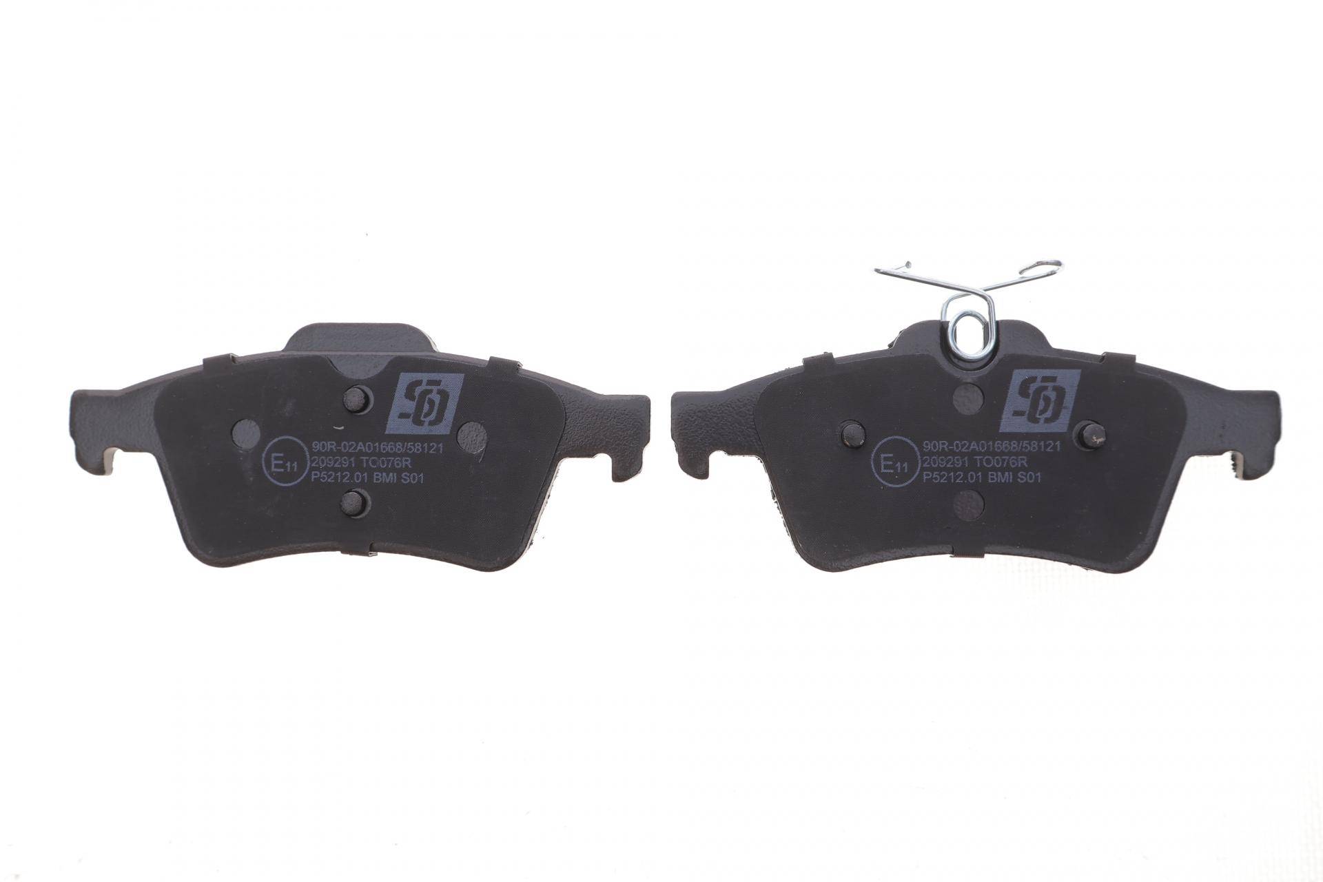 Колодки гальмівні (задні) Ford Connect 13-/Kuga/C-Max 08-/Focus/Mazda 3/5/Volvo C30/S40/V50 03-/V40