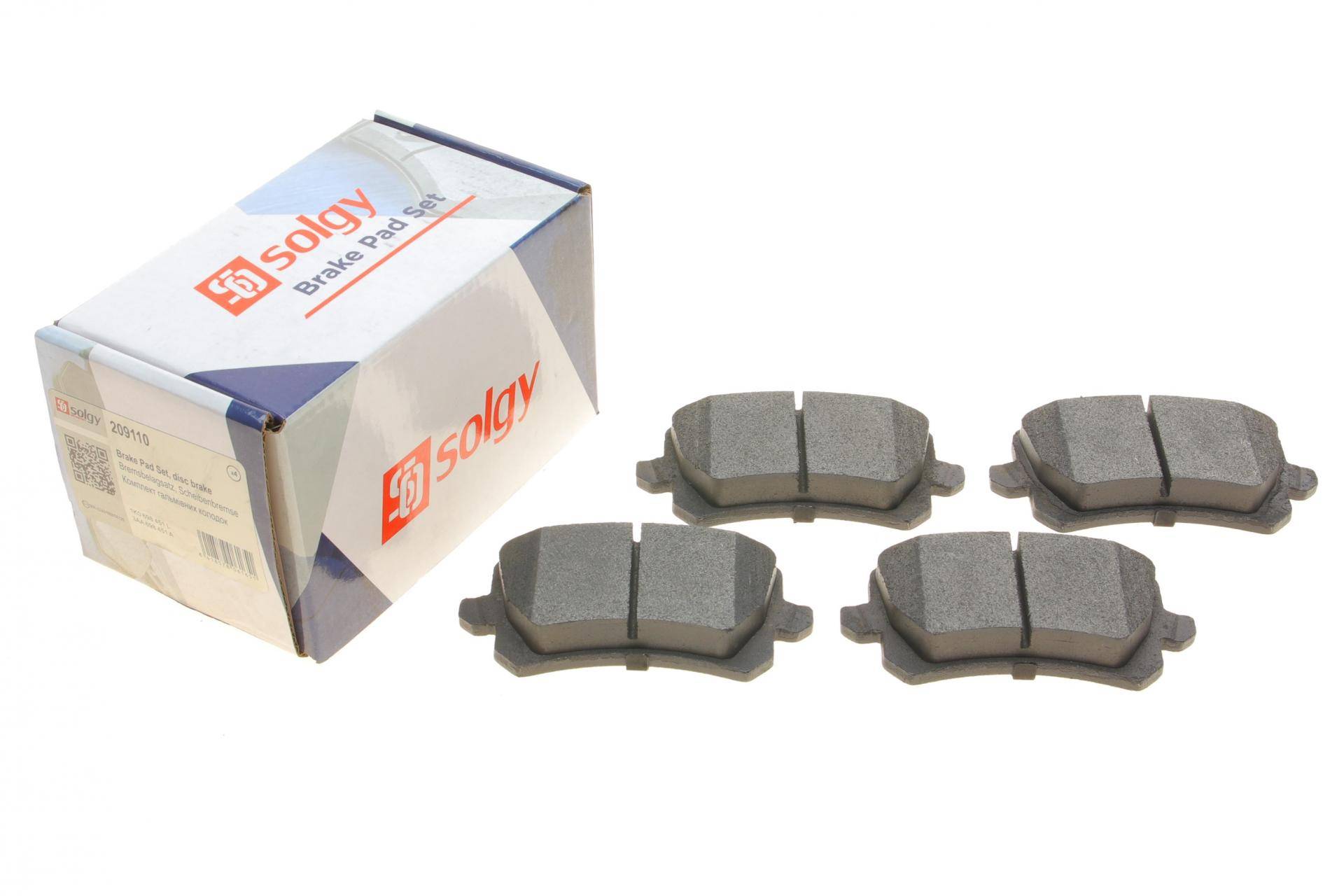 Колодки гальмівні (задні) Audi A6/VW Passat/CC 1.8TSI/2.0TDI 10- (Lucas)