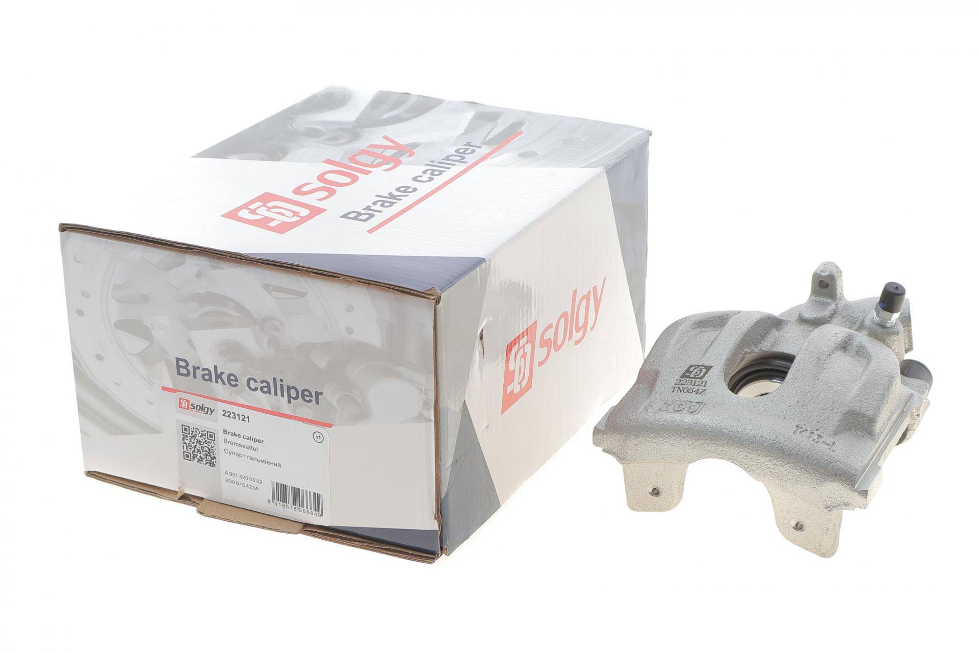 Супорт гальмівний (задній) (L) MB Sprinter 208-216/VW LT (28-35) 96-06 (d=45mm) (Ate)