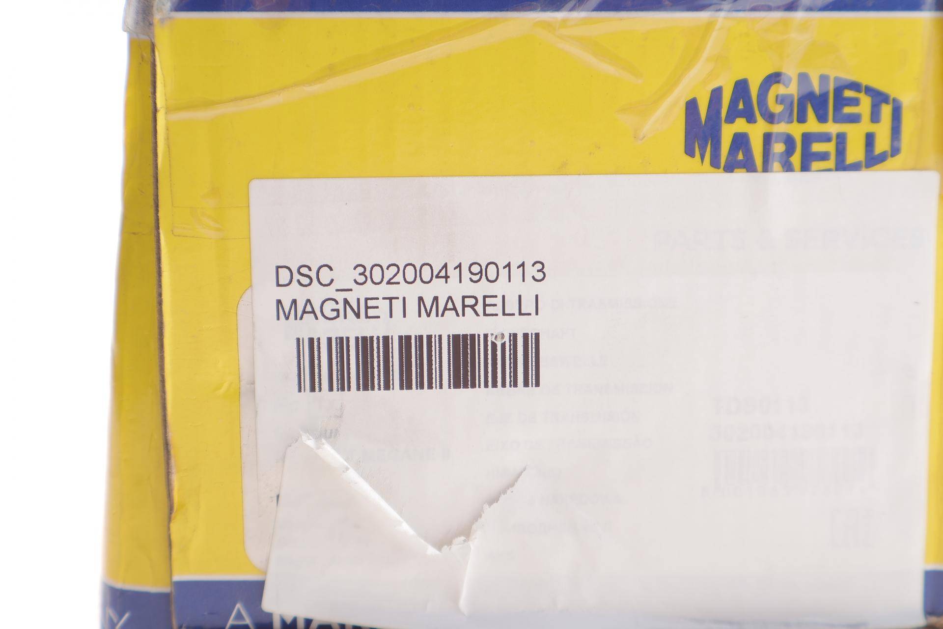 Піввісь Renault Kangoo/Megane 1.4/1.6/1.5DCI 02- (R) (+ABS) (23x26x911) (TDS0113)(незначне пошкодження)