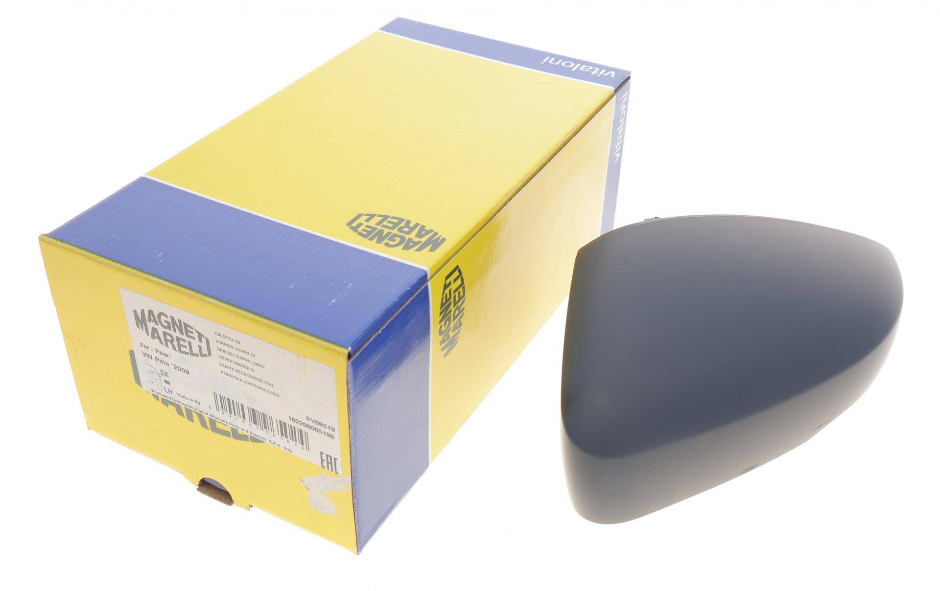 Кришка дзеркала (під фарбування) (L) VW Polo 09-